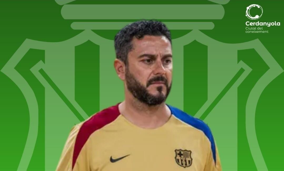 Raúl Castillo, nou entrenador del primer equip masculí del Cerdanyola Hoquei. FOTO: Cerdanyola CH