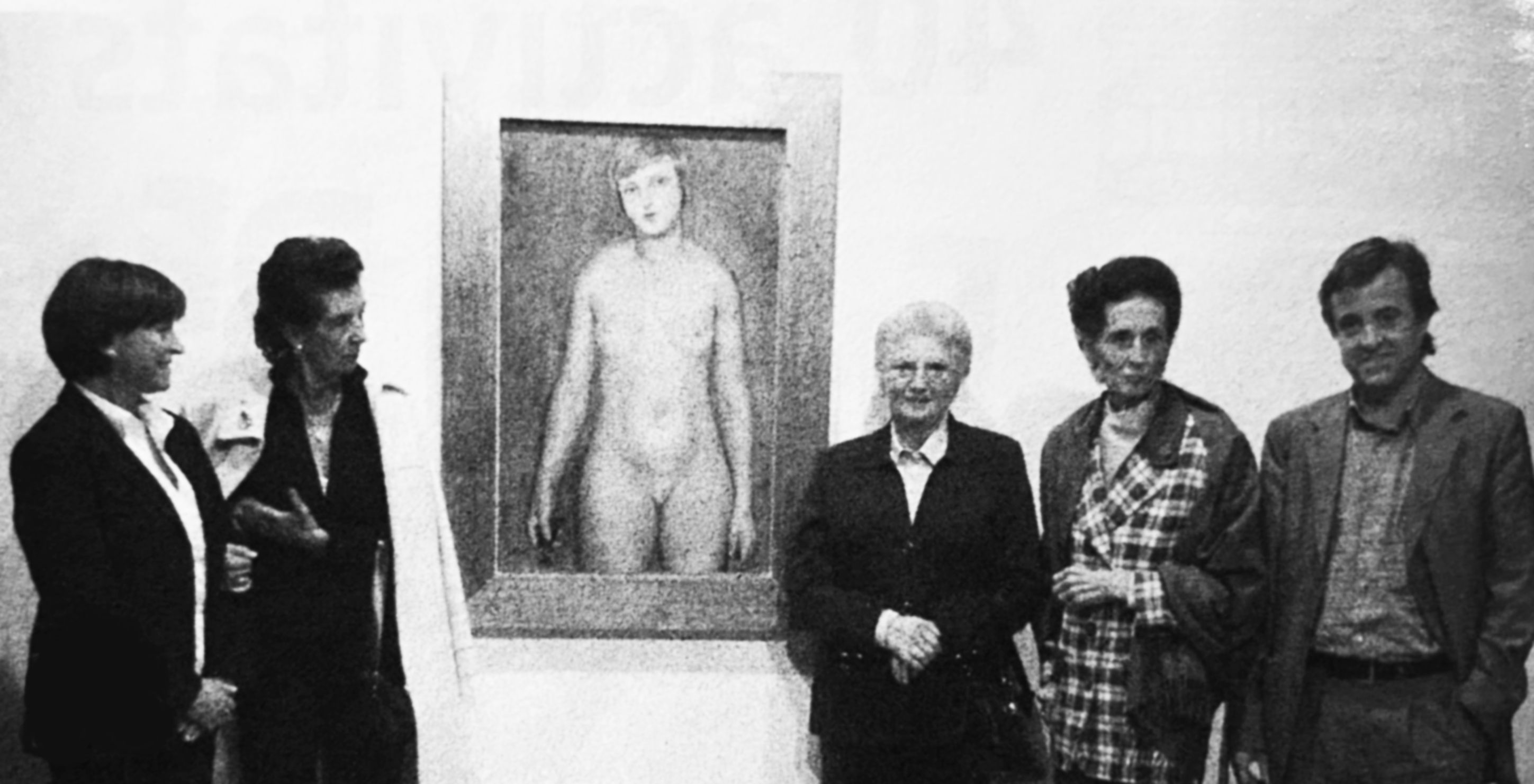 Presentació pública de l’obra Femme avec raisin (Dona amb raïm), de Josep de Togores, adquirida pel Museu d’Art de Cerdanyola l’any 2006. FOTO: Arxiu Cerdanyola al dia