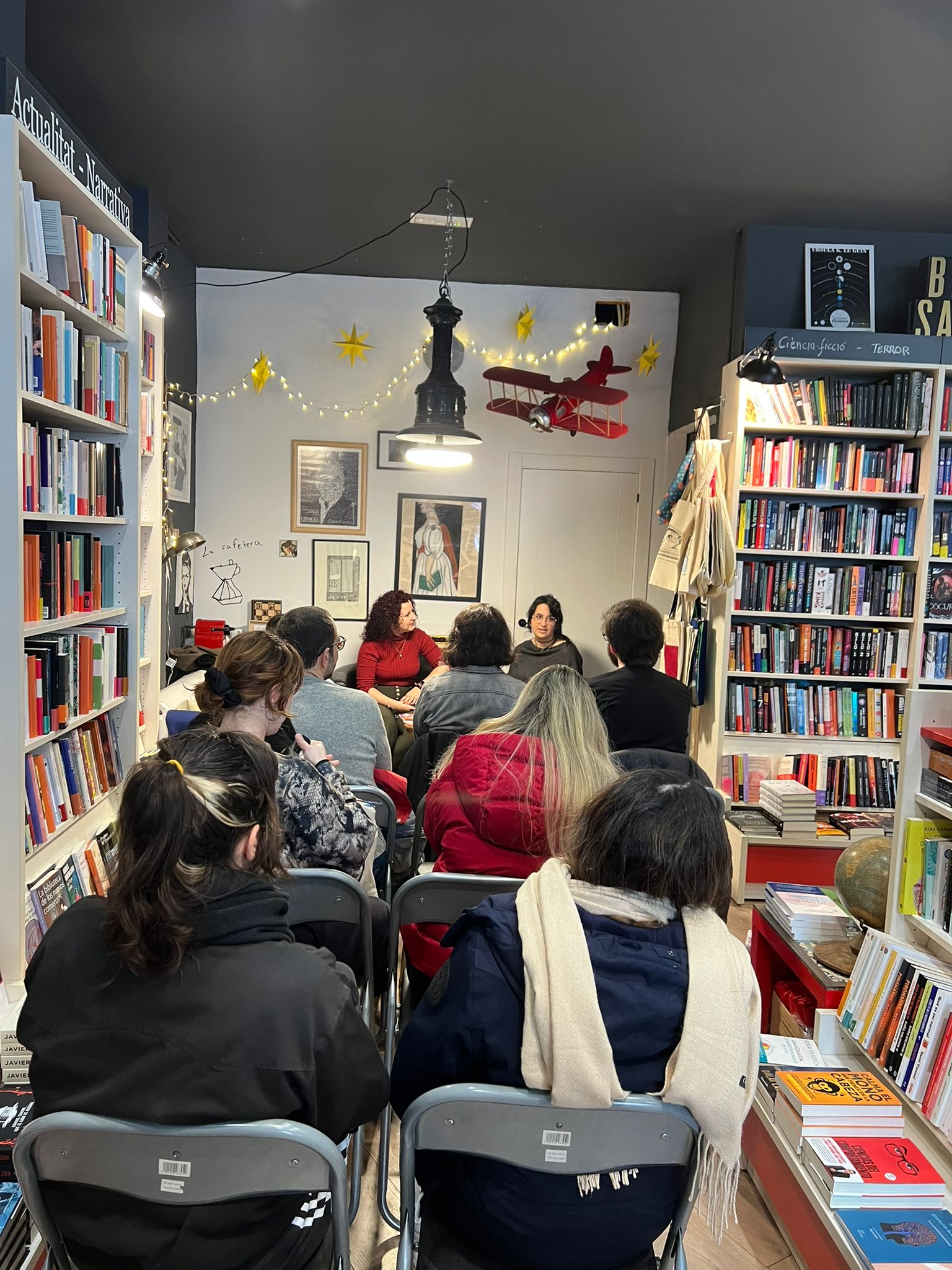 Assistents a la presentació de 'Marigold'. Foto: Laia Jubany