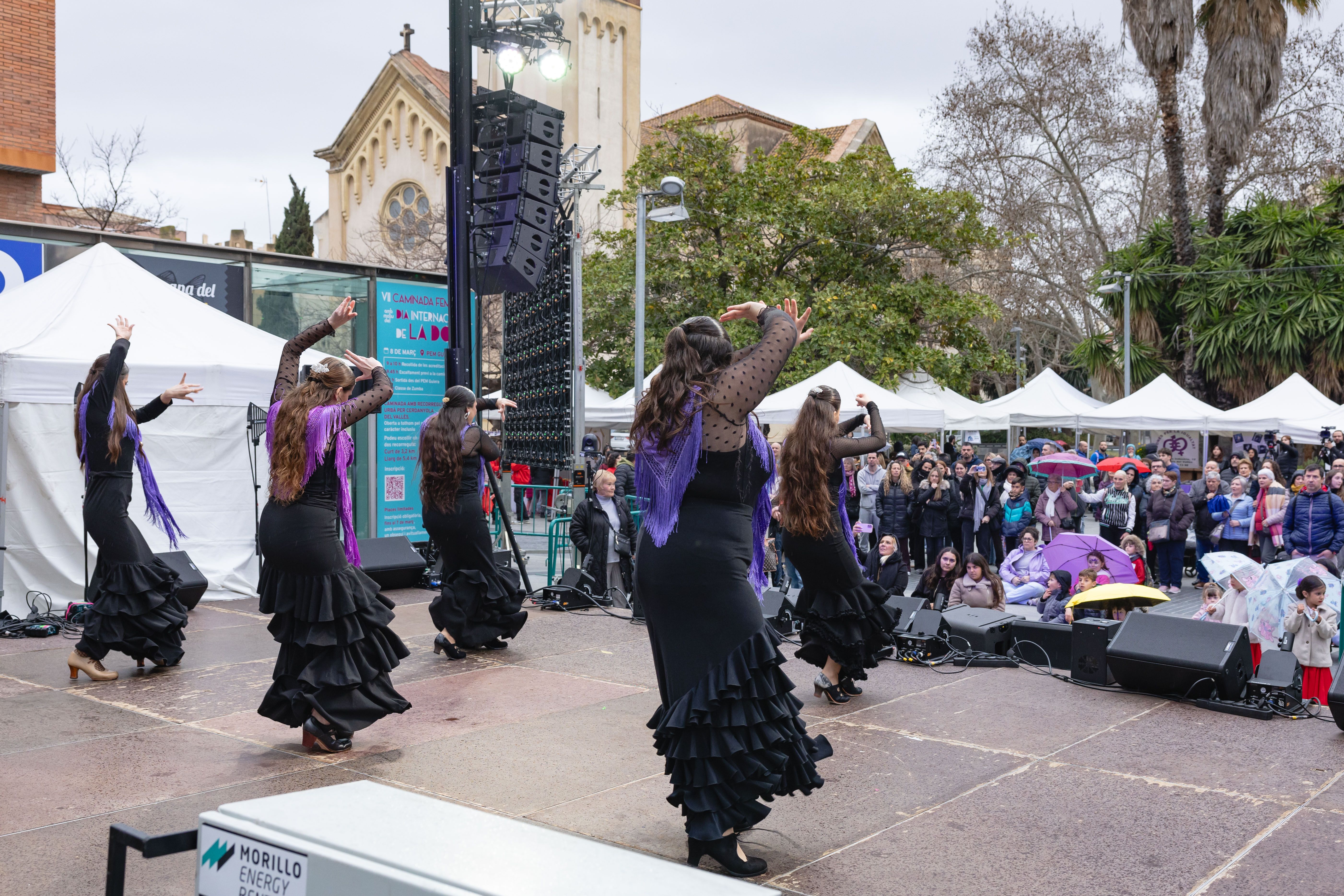 Les entitats culturals han fet exhibicions de dansa. Foto: Arnau Padilla