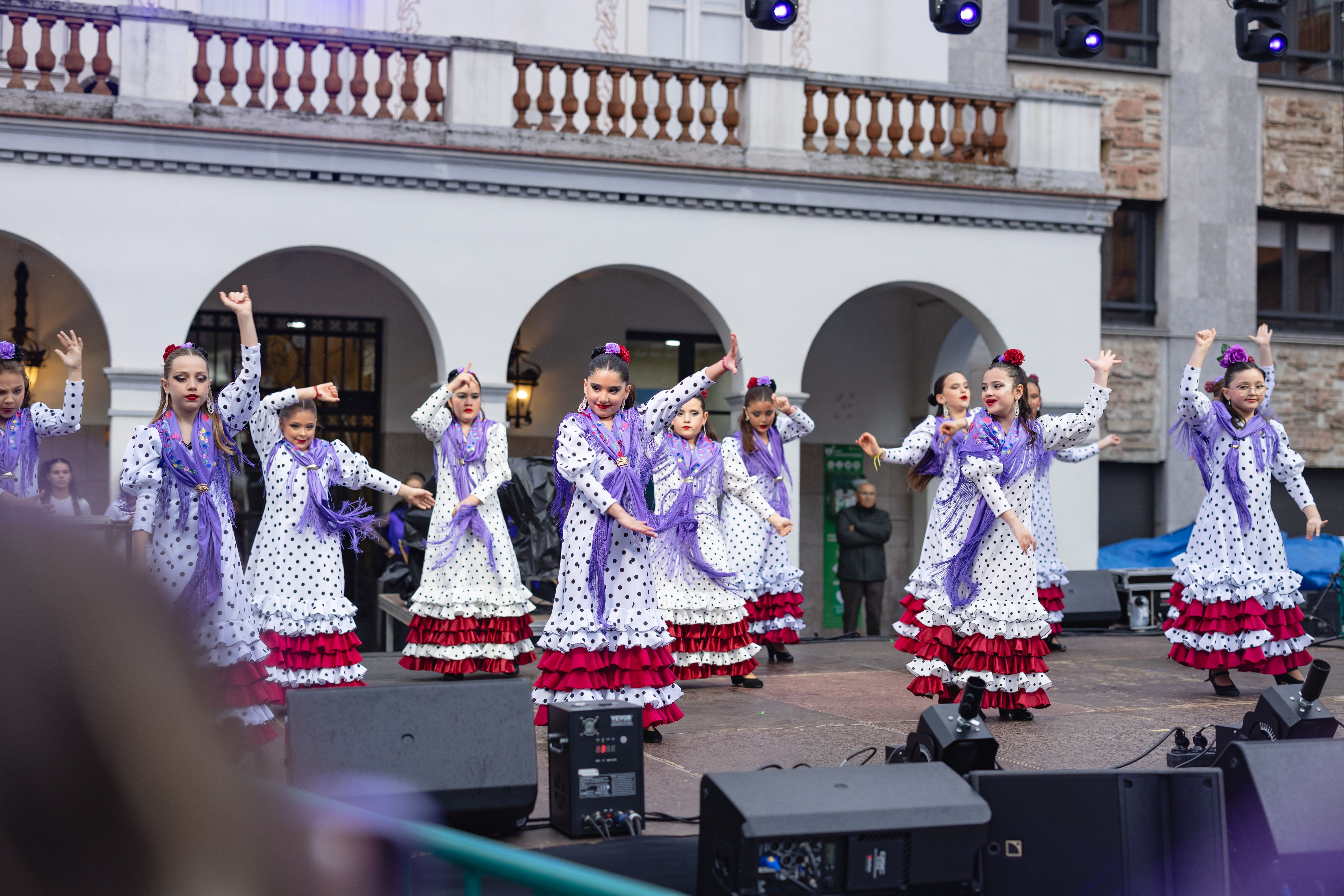 Les entitats culturals han fet exhibicions de dansa. Foto: Arnau Padilla