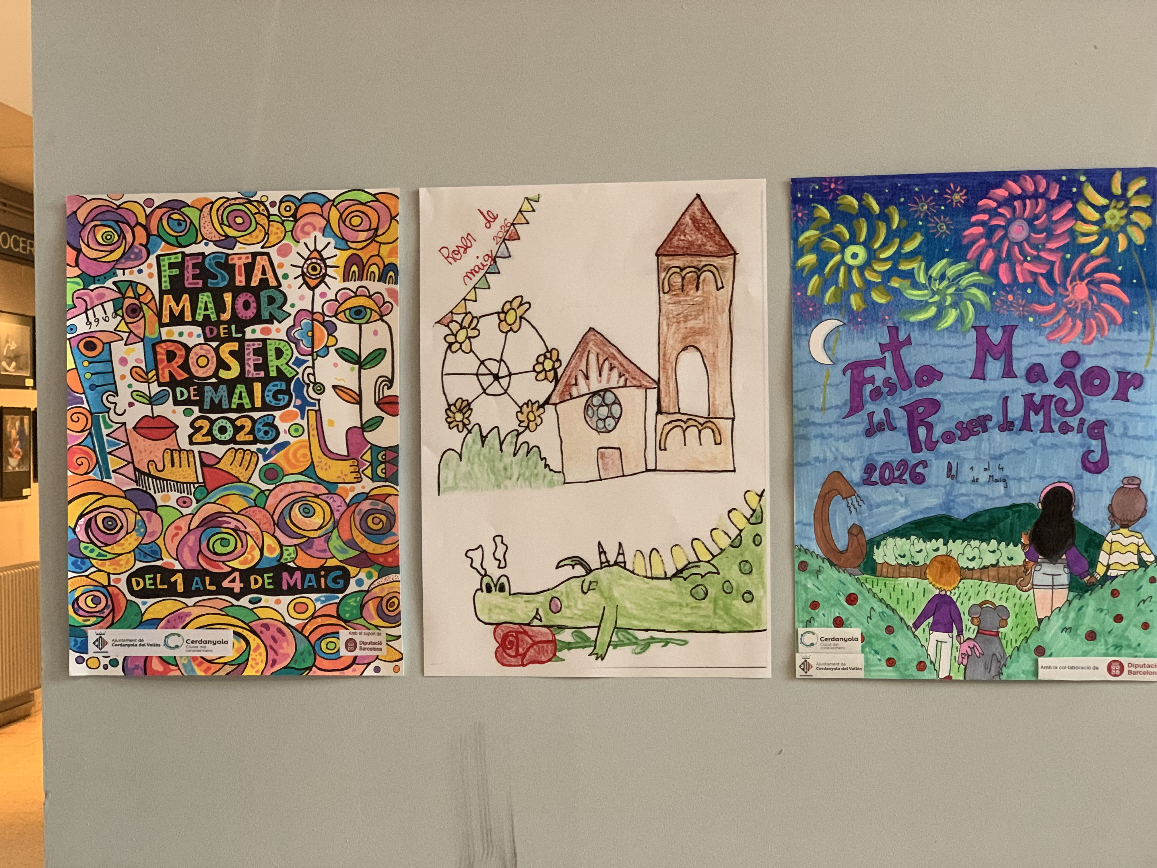 Les propostes infantils interpreten la Festa Major amb escenes festives plenes de creativitat. FOTO: Judit Josa