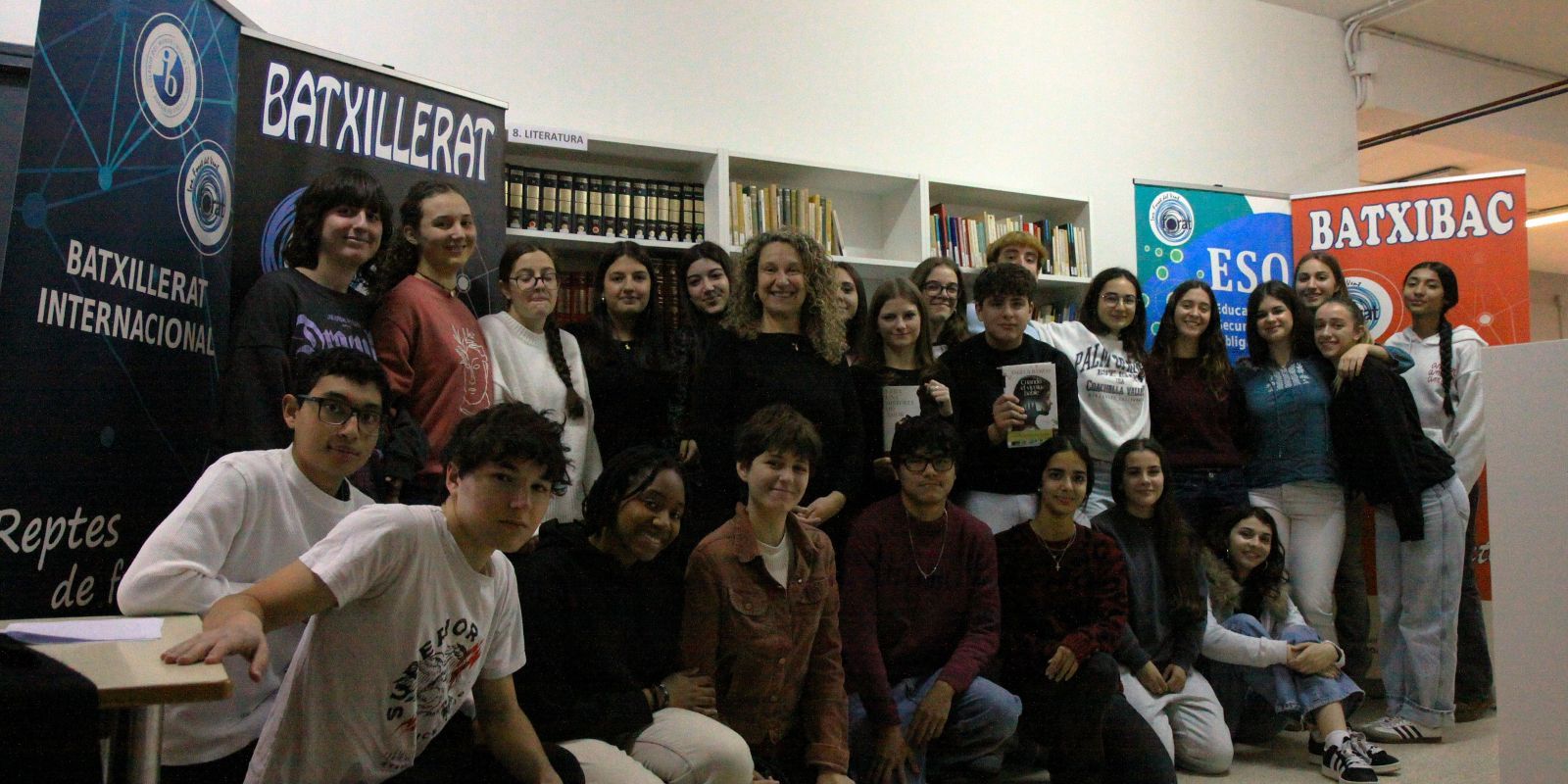 Estudiants participants de la iniciativa. Foto: Laia Jubany