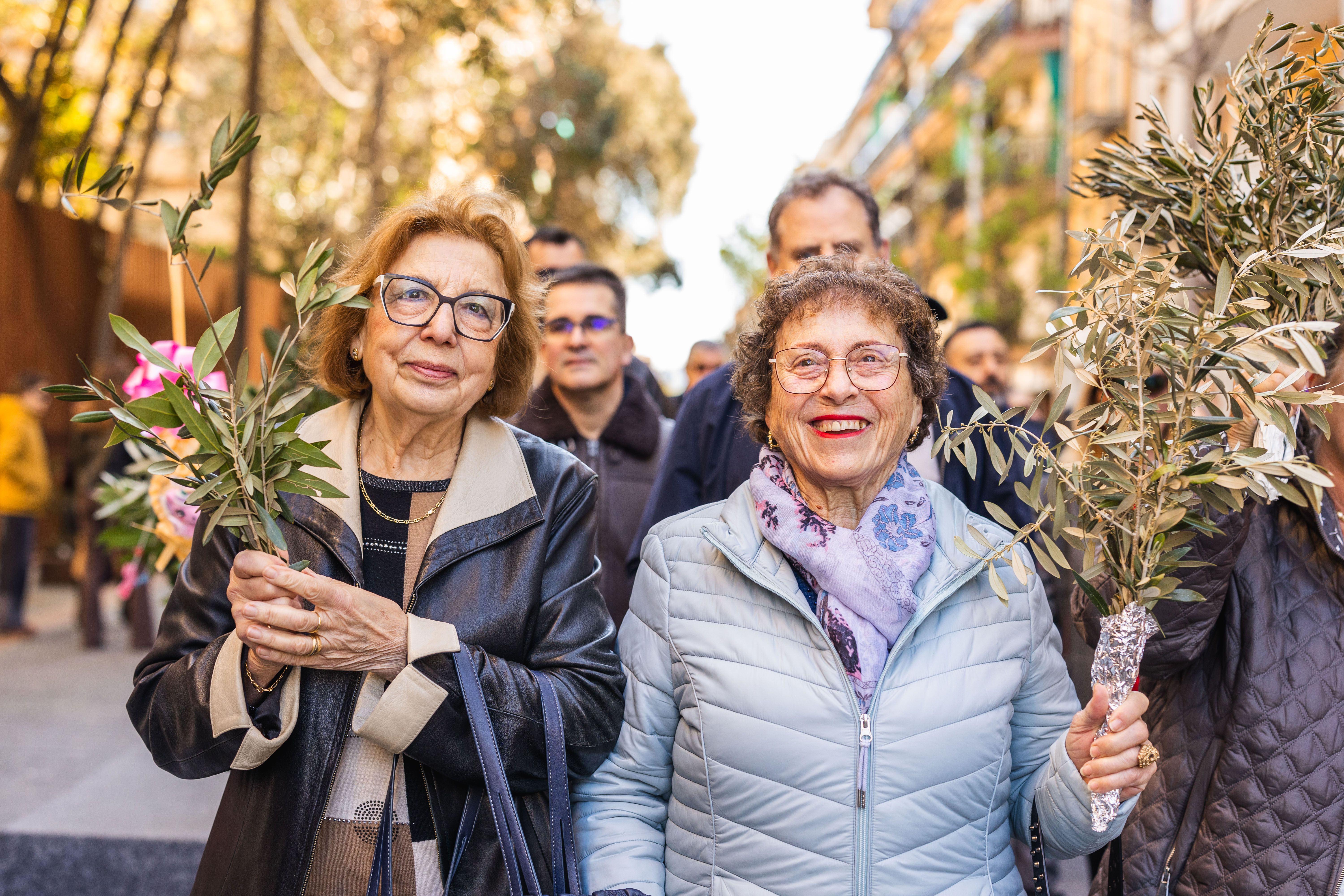 Cerdanyola s'omple de gom a gom per celebrar el Diumenge de Rams. FOTO Arnau Padilla (TOT Cerdanyola) 