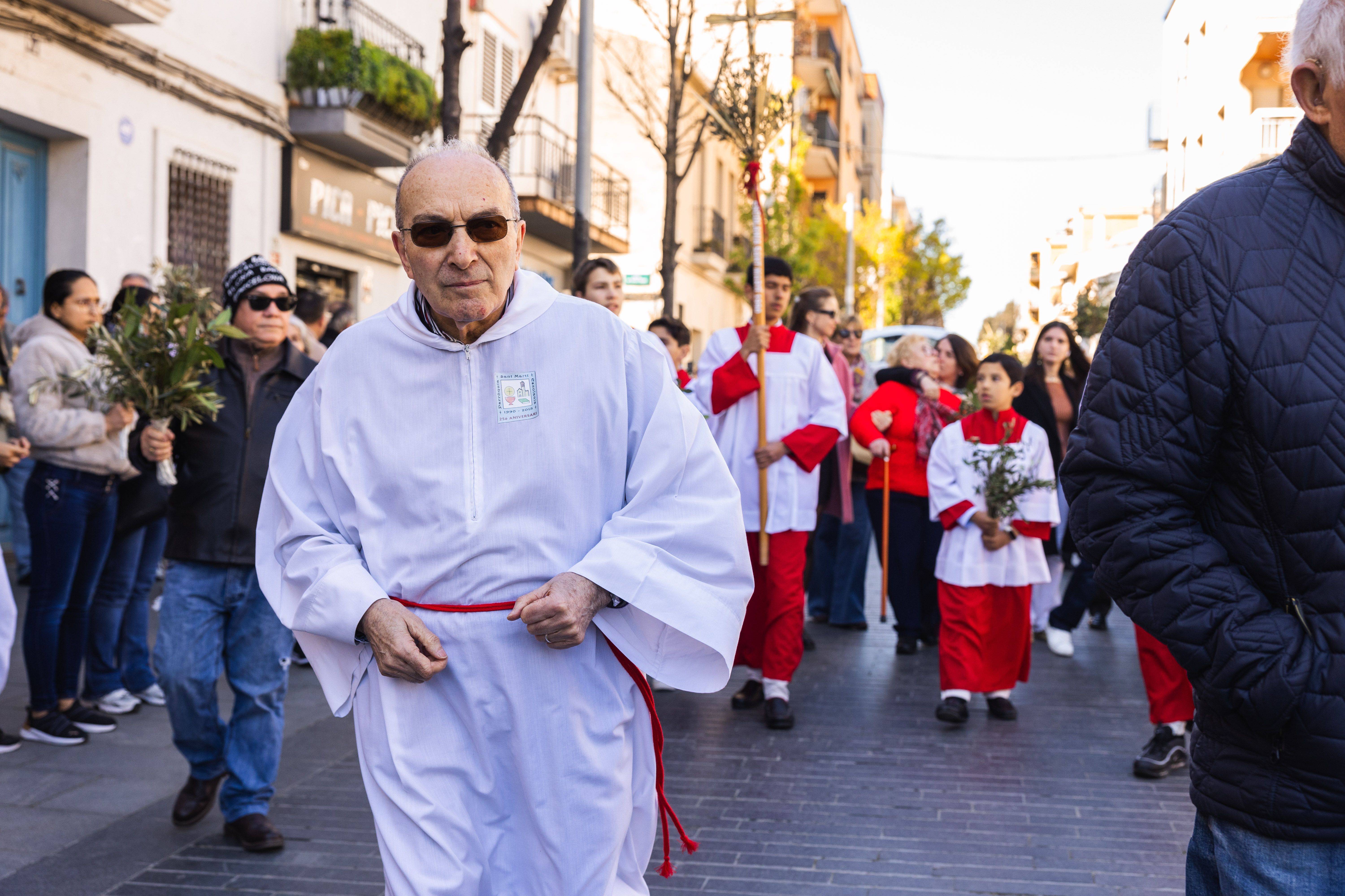 Cerdanyola s'omple de gom a gom per celebrar el Diumenge de Rams. FOTO Arnau Padilla (TOT Cerdanyola) 
