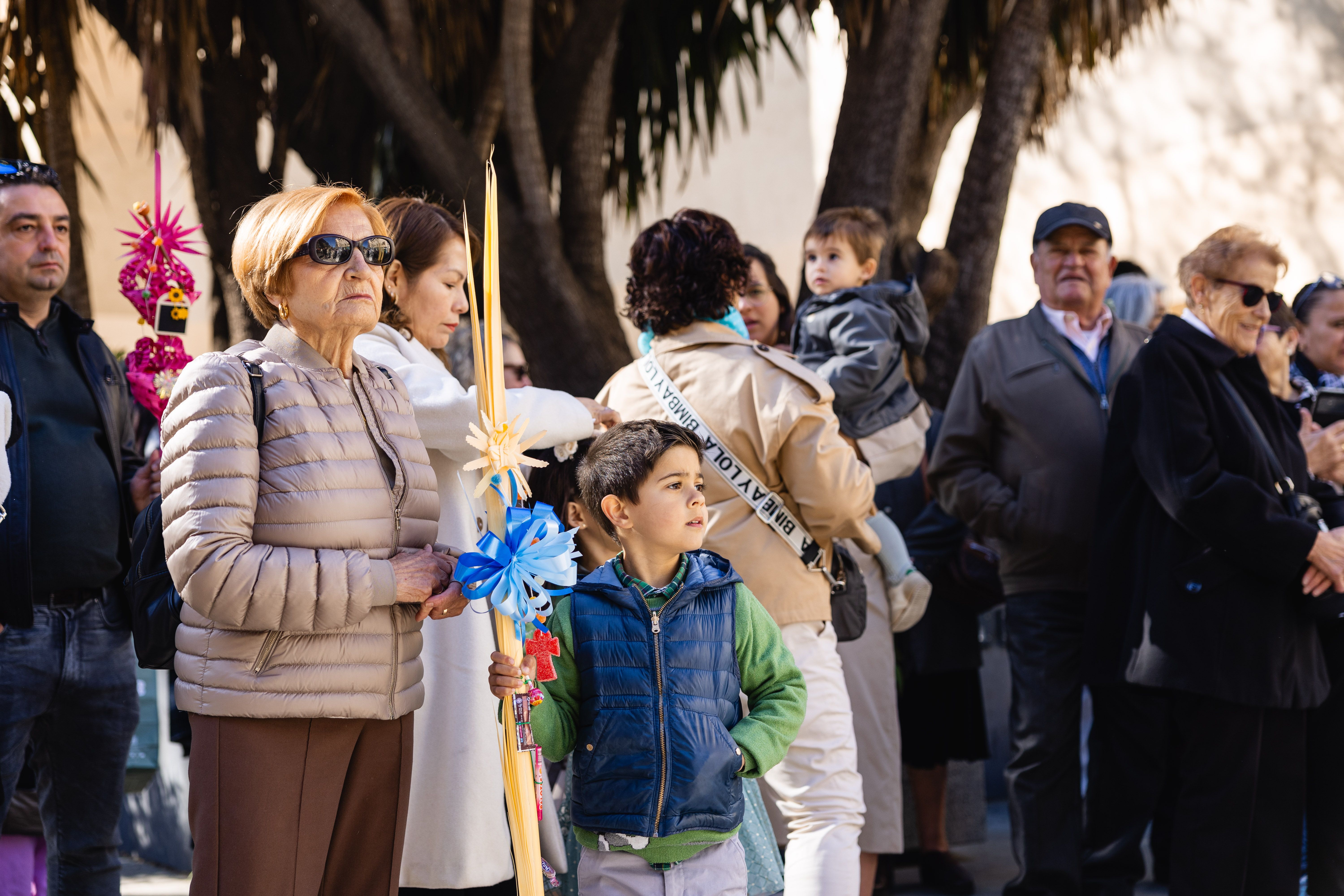 Cerdanyola s'omple de gom a gom per celebrar el Diumenge de Rams. FOTO Arnau Padilla (TOT Cerdanyola)