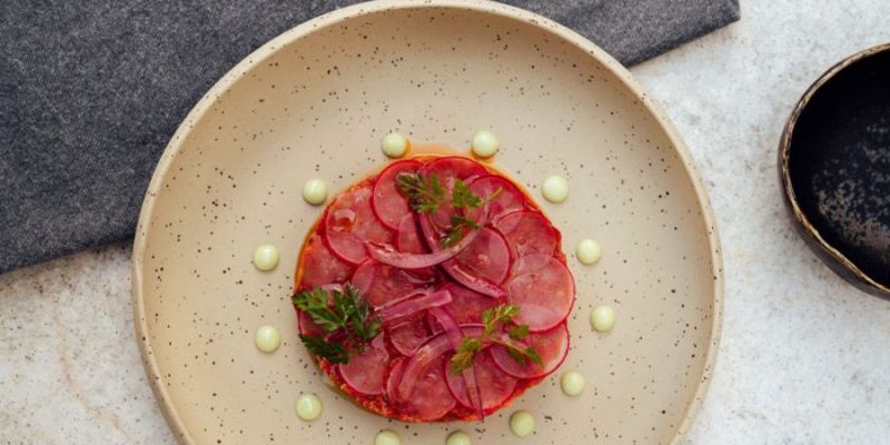 Un dels plats que del restaurant Ébano. Foto: Ébano