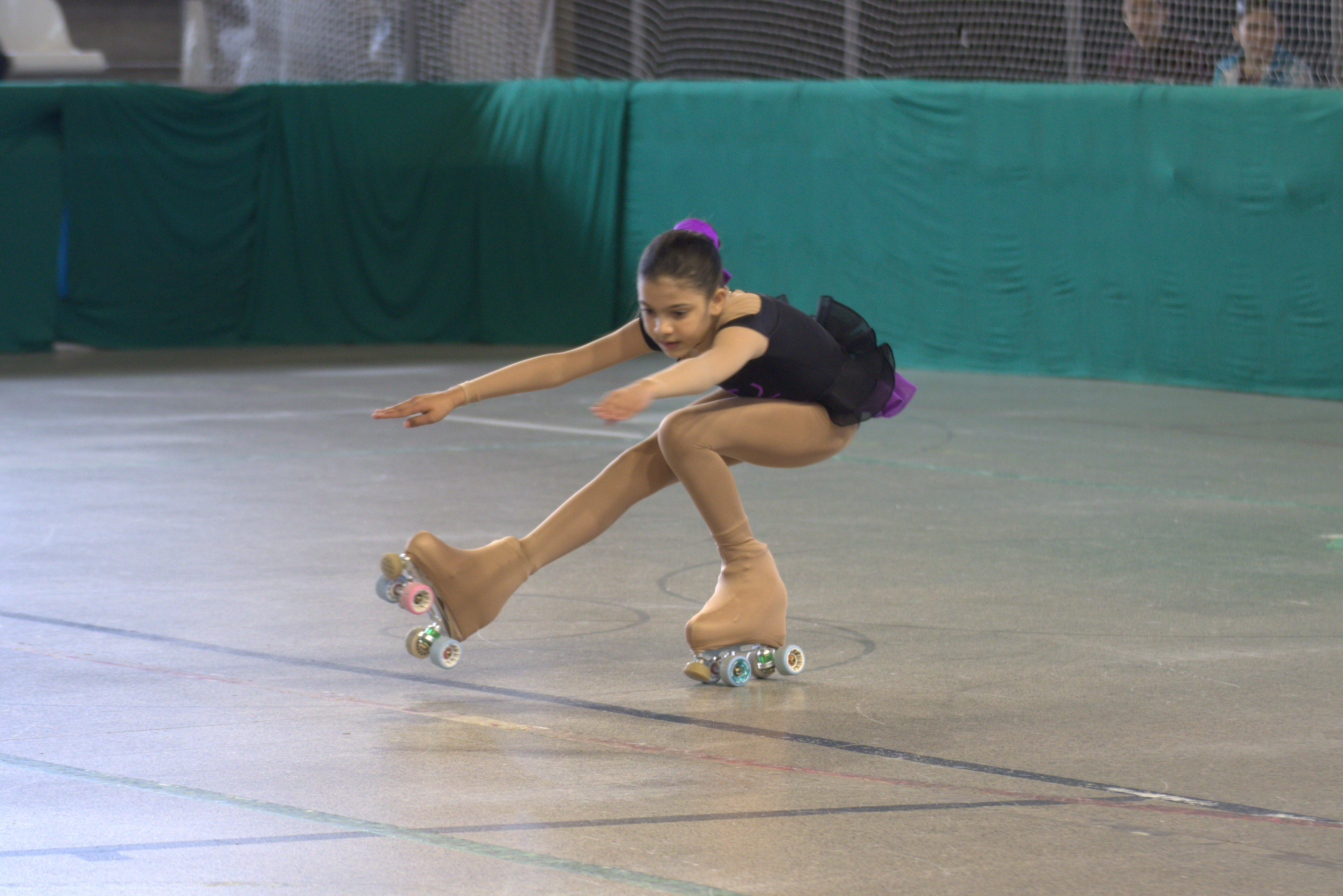 Patinadors i patinadores participen al Trofeu Amistat 2026 del CPACV. FOTO: Marc Mata