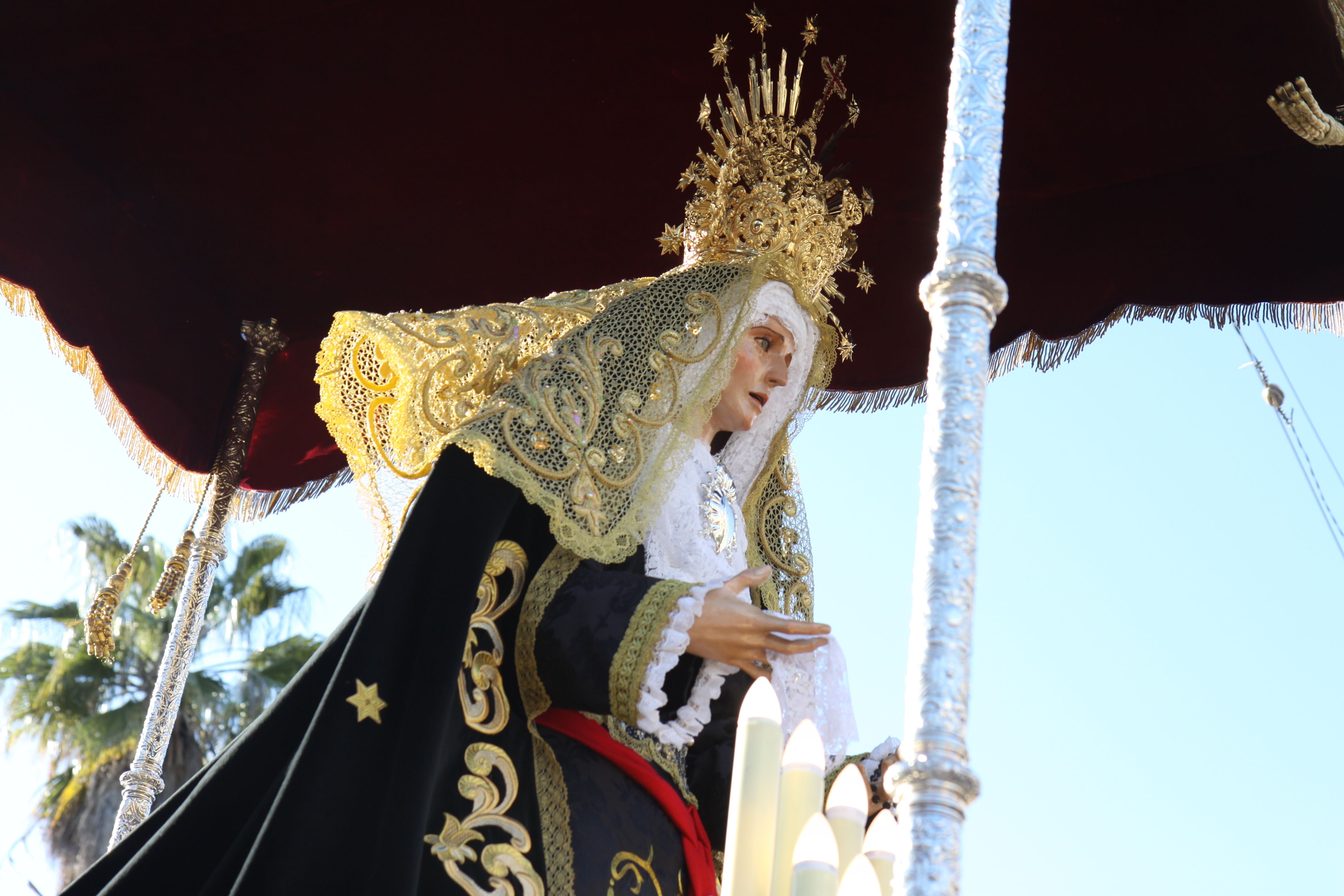 Imatges de la processó de Divendres Sant. Foto: Laia Jubany