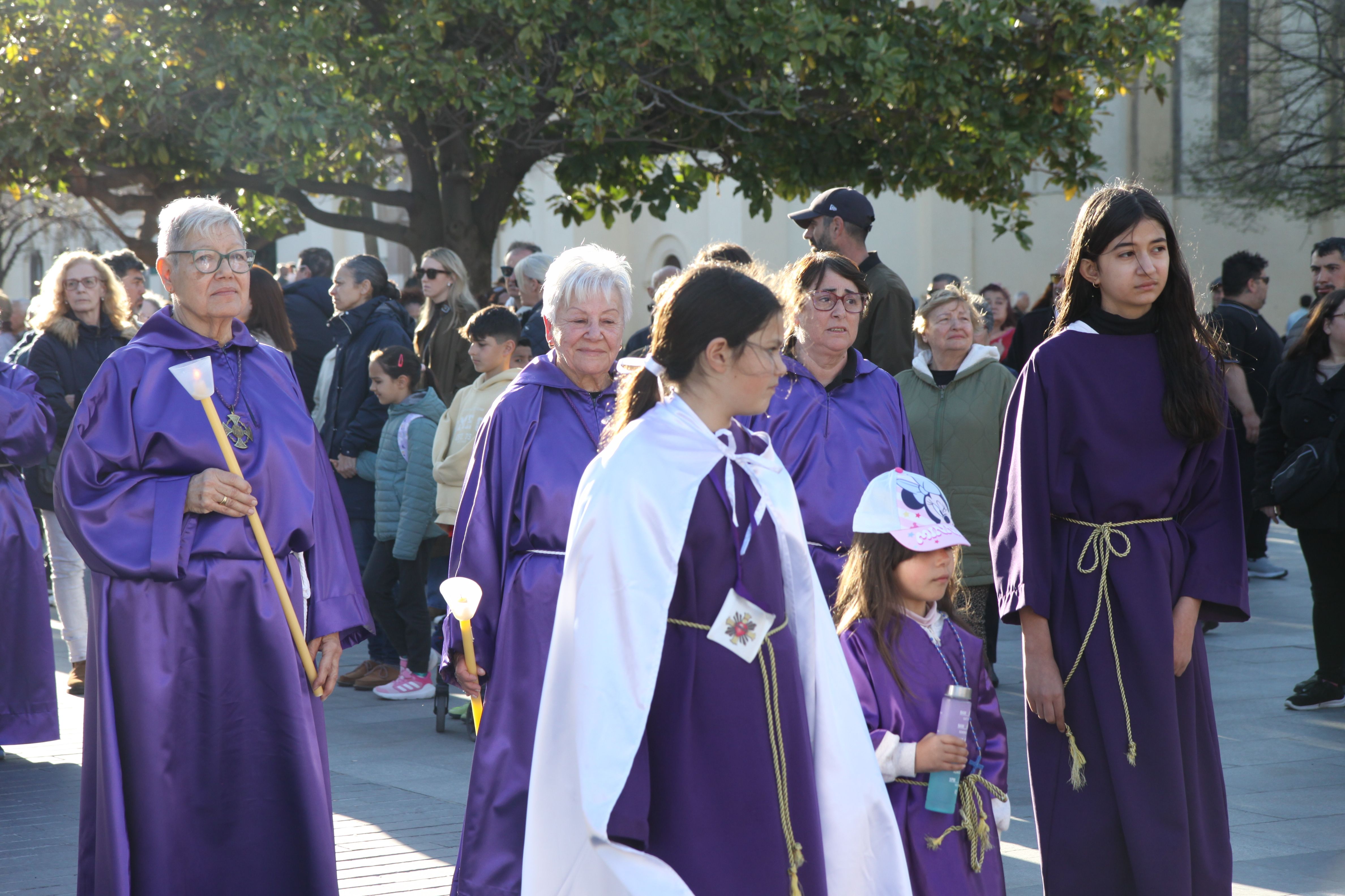 Imatges de la processó de Divendres Sant. Foto: Laia Jubany