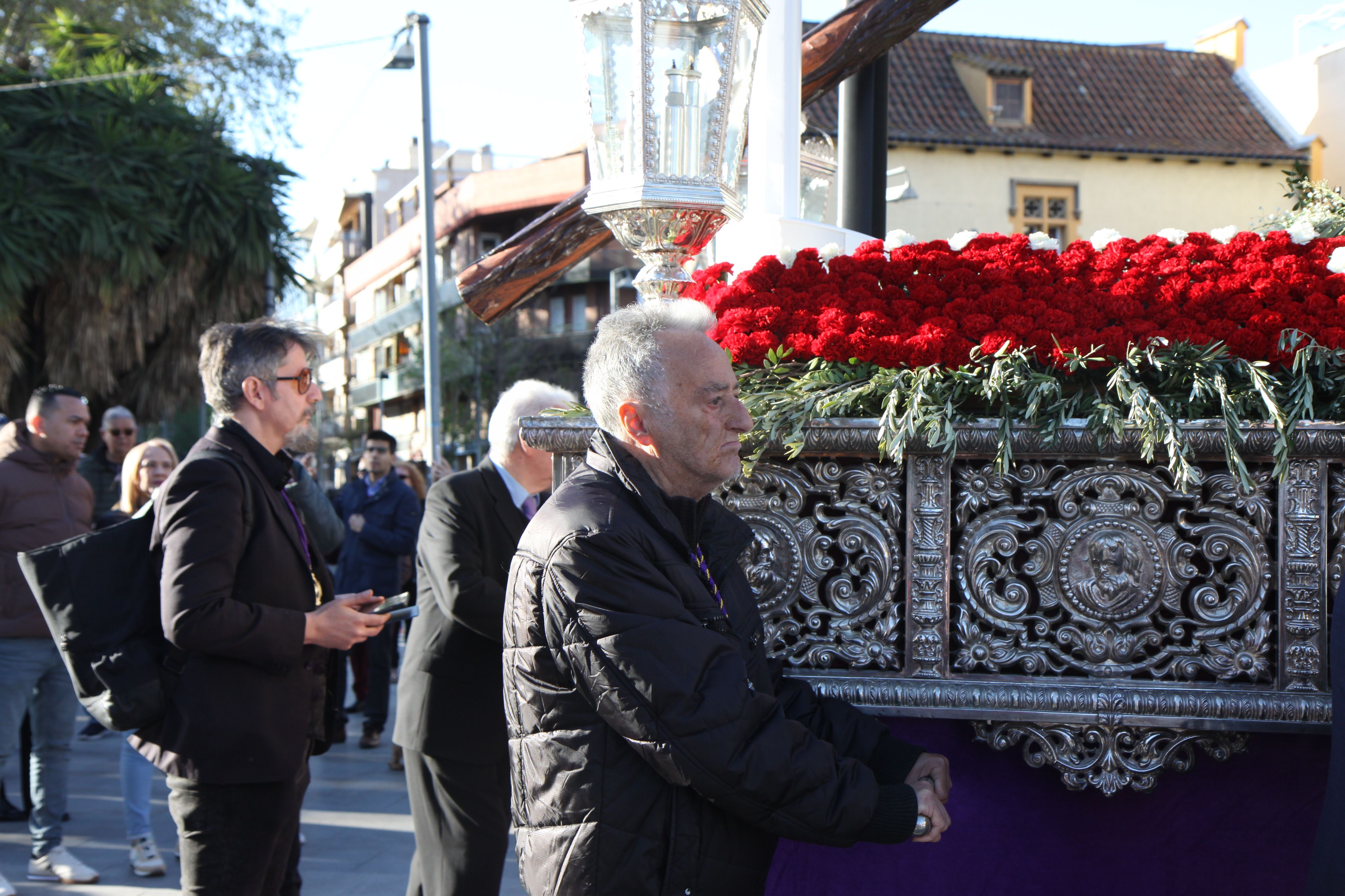 Imatges de la processó de Divendres Sant. Foto: Laia Jubany