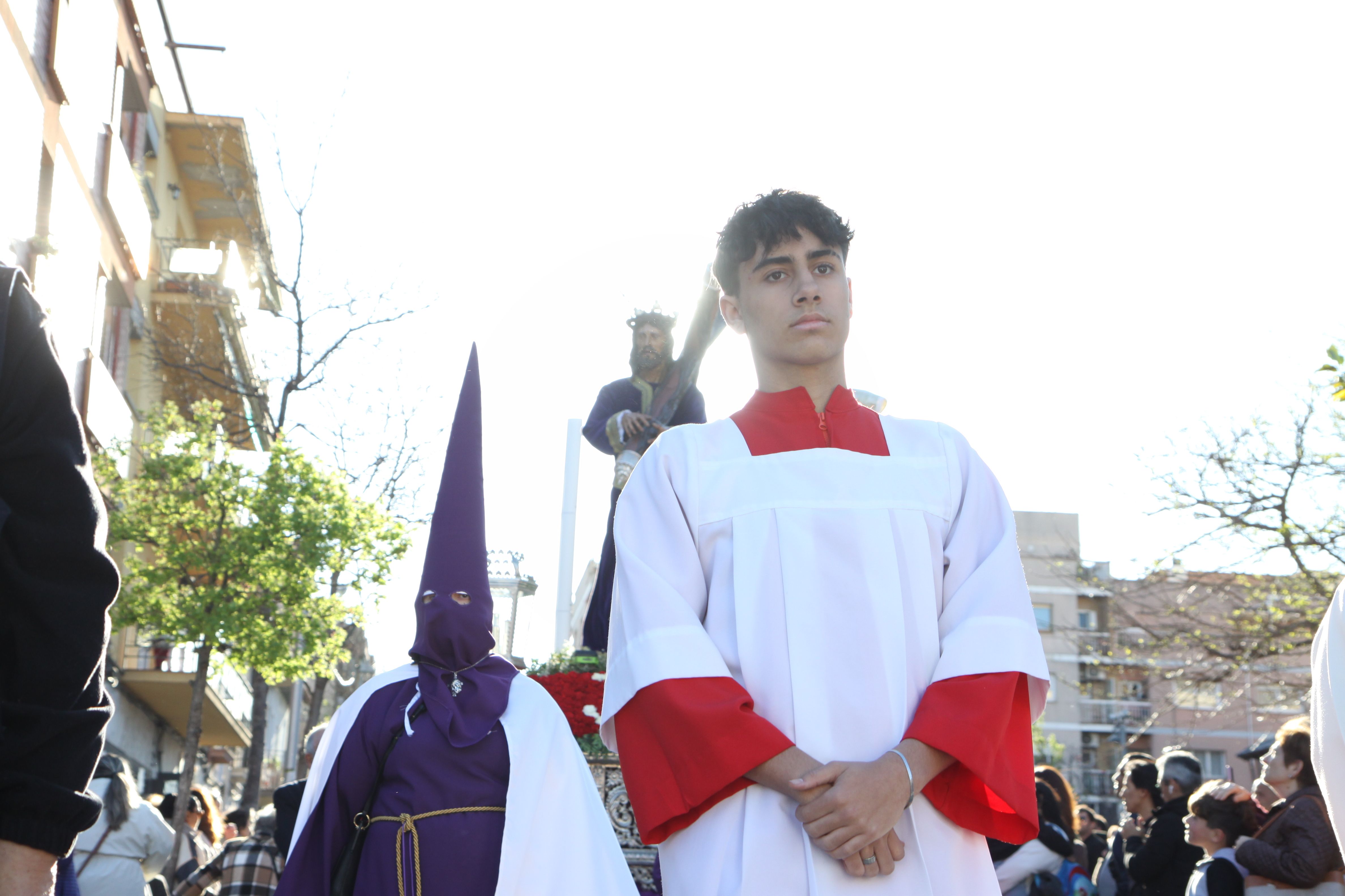 Imatges de la processó de Divendres Sant. Foto: Laia Jubany