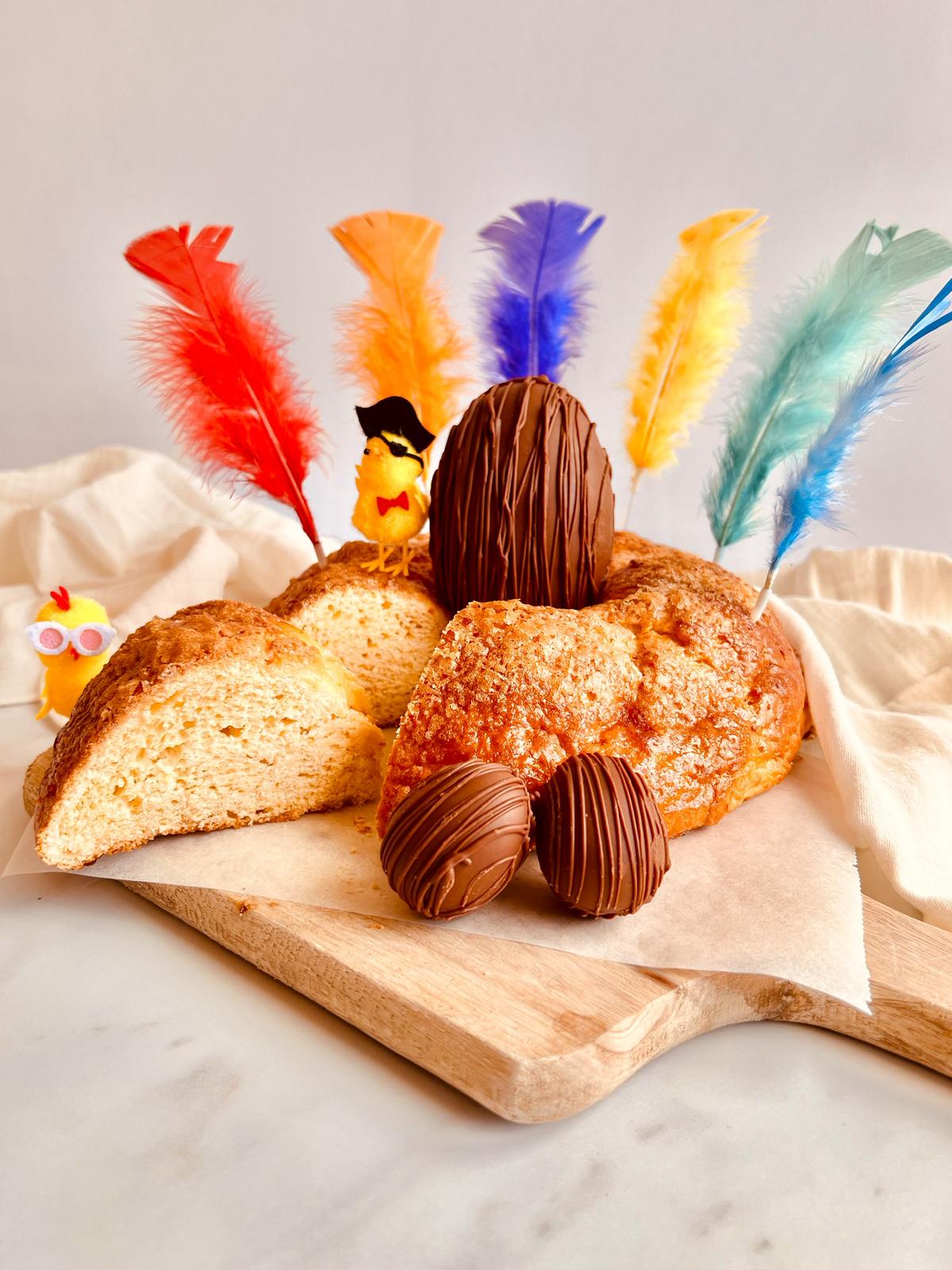 Mona sense gluten de Pasticelíac. Foto: Pasticelíac