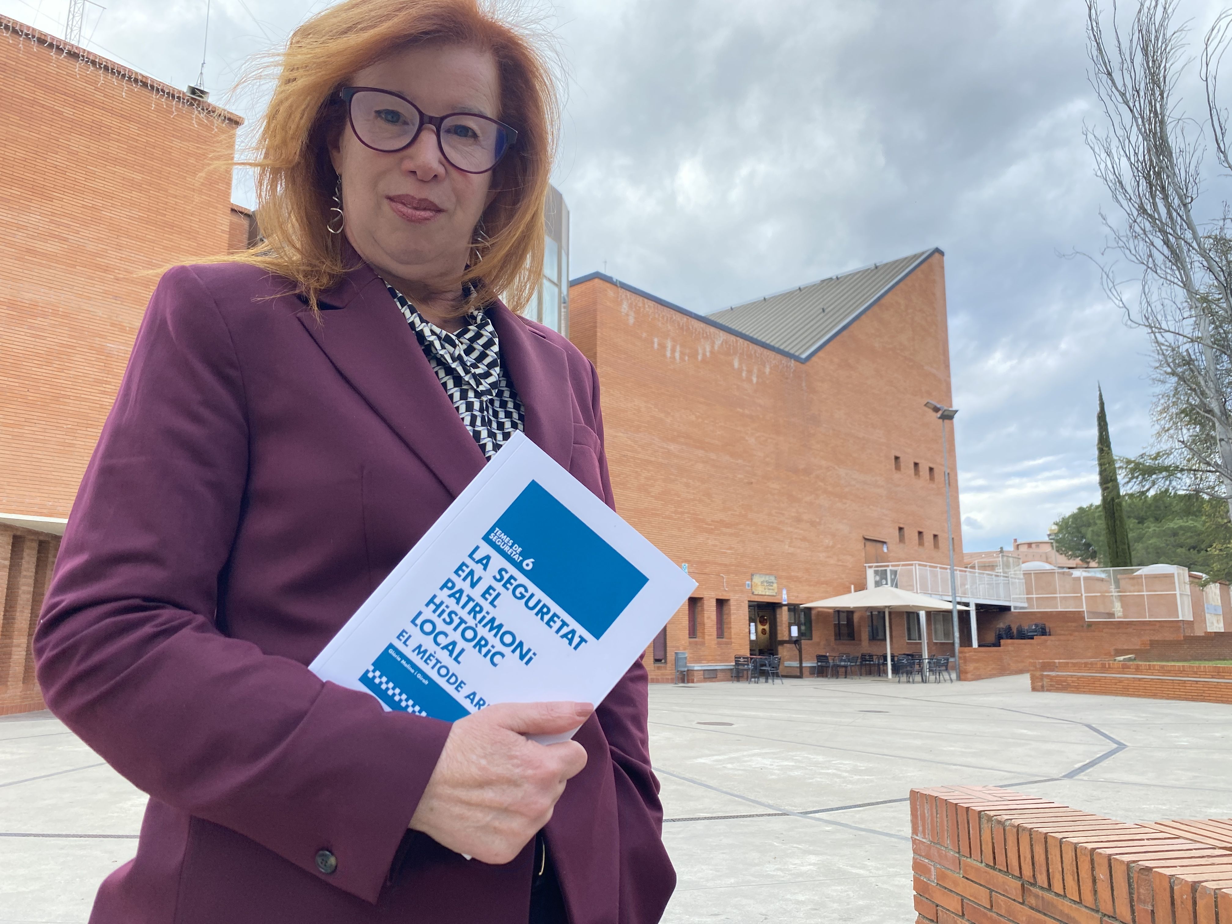 Glòria Molina, creadora del mètode ARPA i autora del llibre 'La seguretat en el patrimoni històric local. El Mètode Arpa' serà una de les ponents de la jornada sobre tècniques de protecció de la Taula del Patrimoni Local. FOTO: JAH