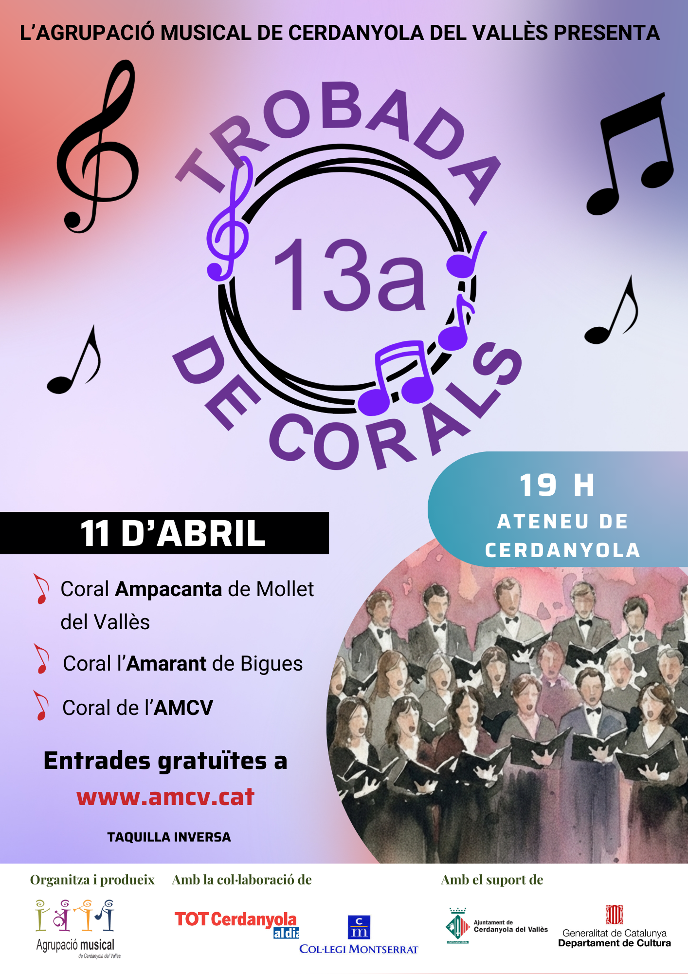 Cartell Trobada Corals 2026