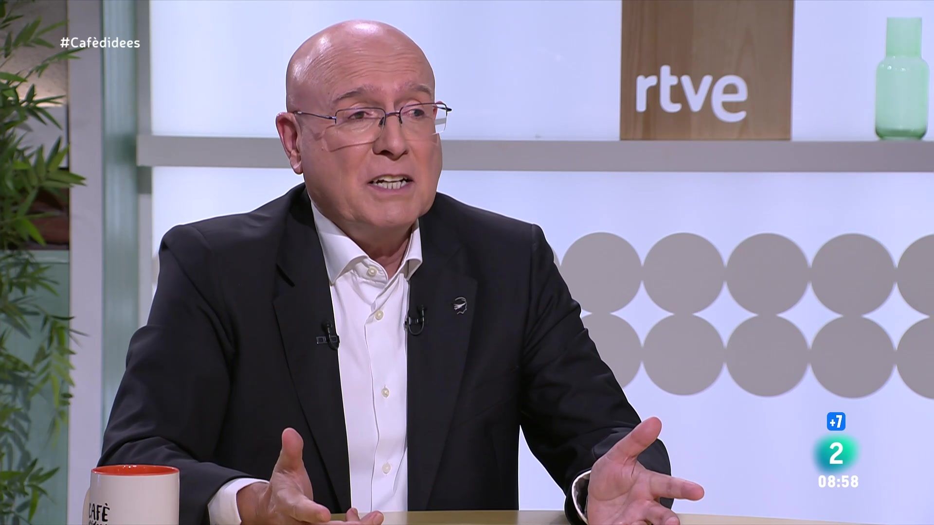 Tresseras entrevista al Café amb Lletres de RTVE