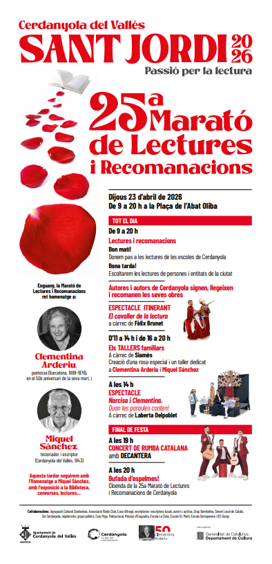 agenda Sant Jordi