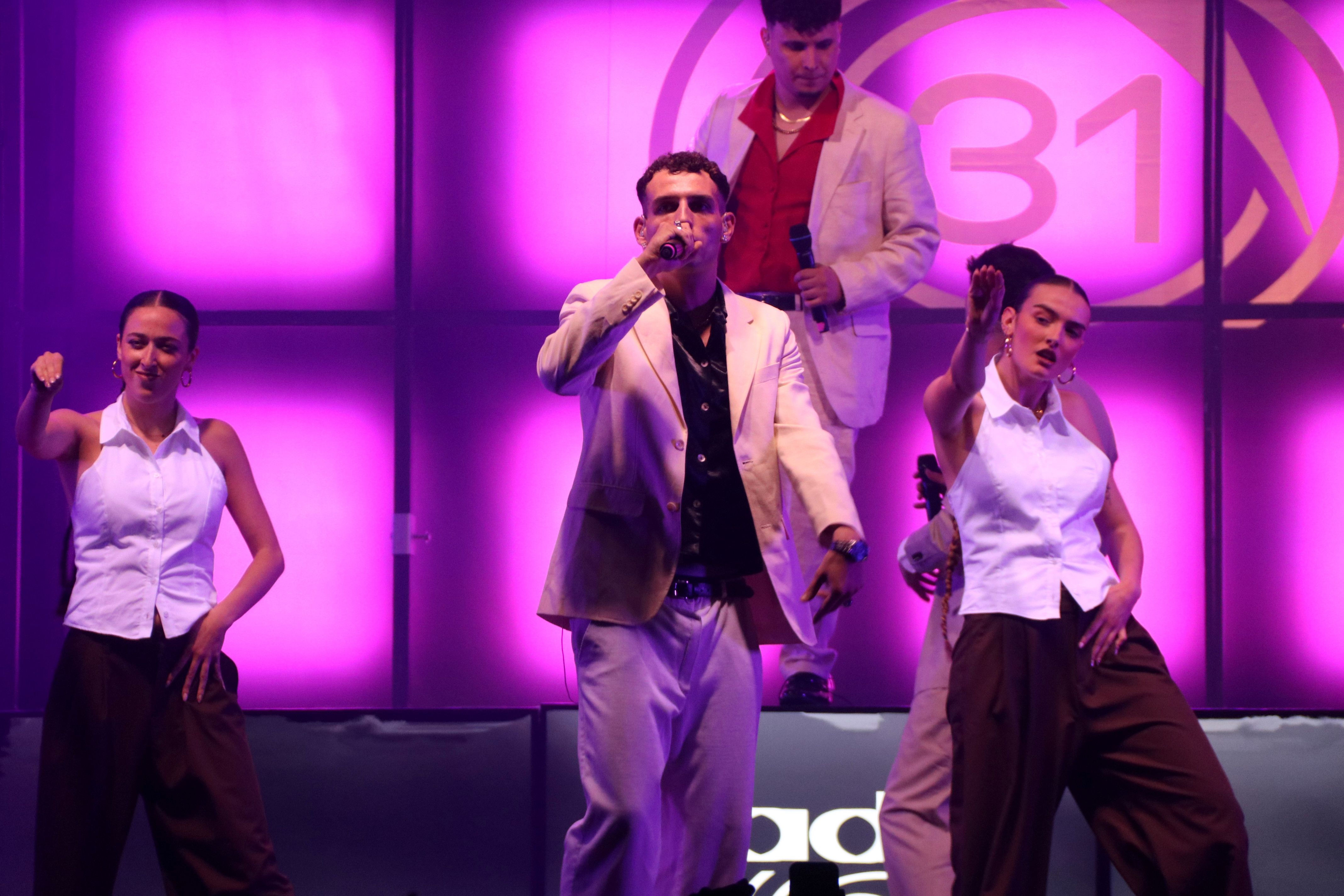 31 FAM, un dels cap de cartell del Roser 2026. A la imatge concert de 31 Fam a la sala Razzmatazz  FOTO: Maria Asmarat
