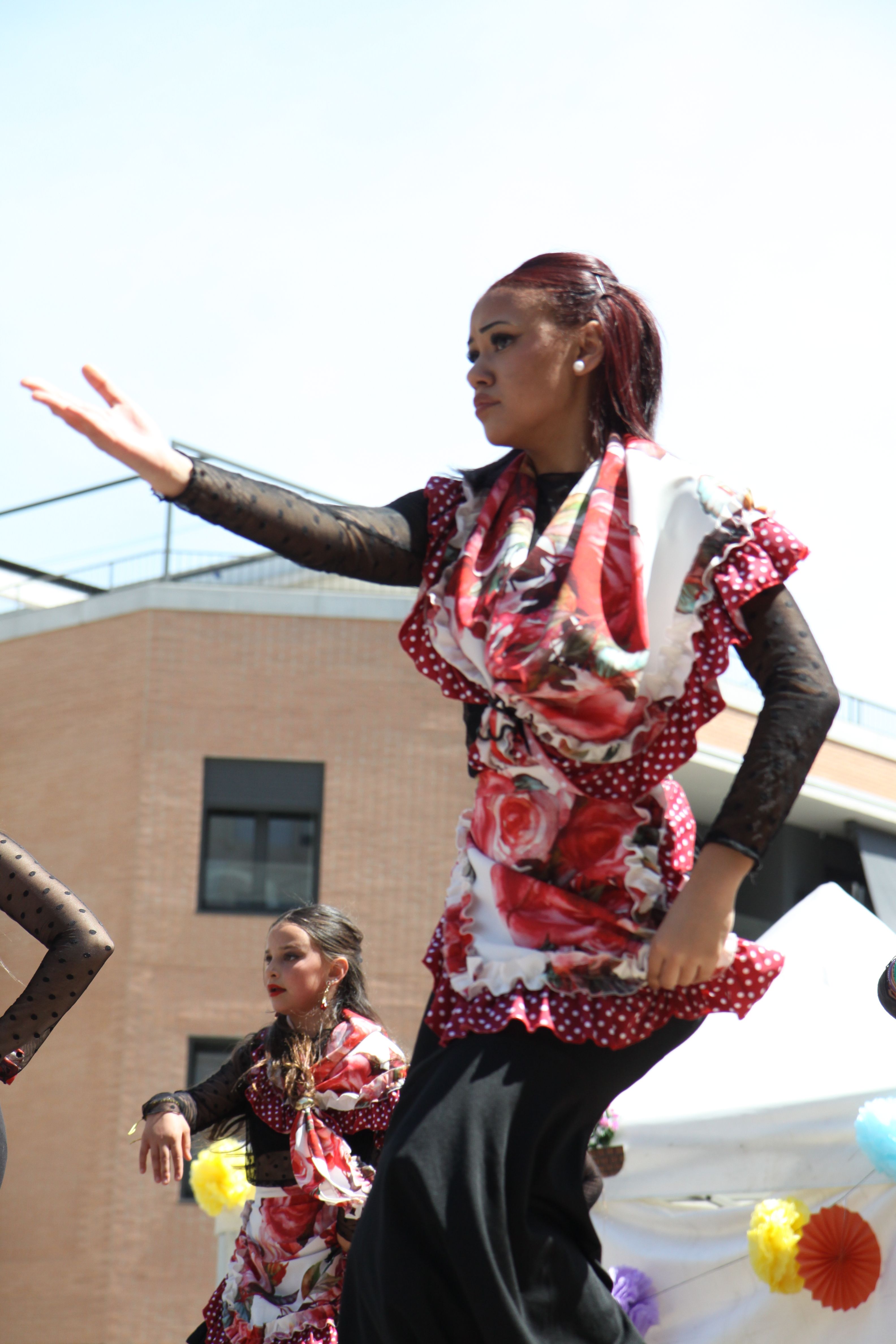 Ballada de flamenc durant la Fira d'Abril de Banús-Bonasort. Foto: Laia Jubany