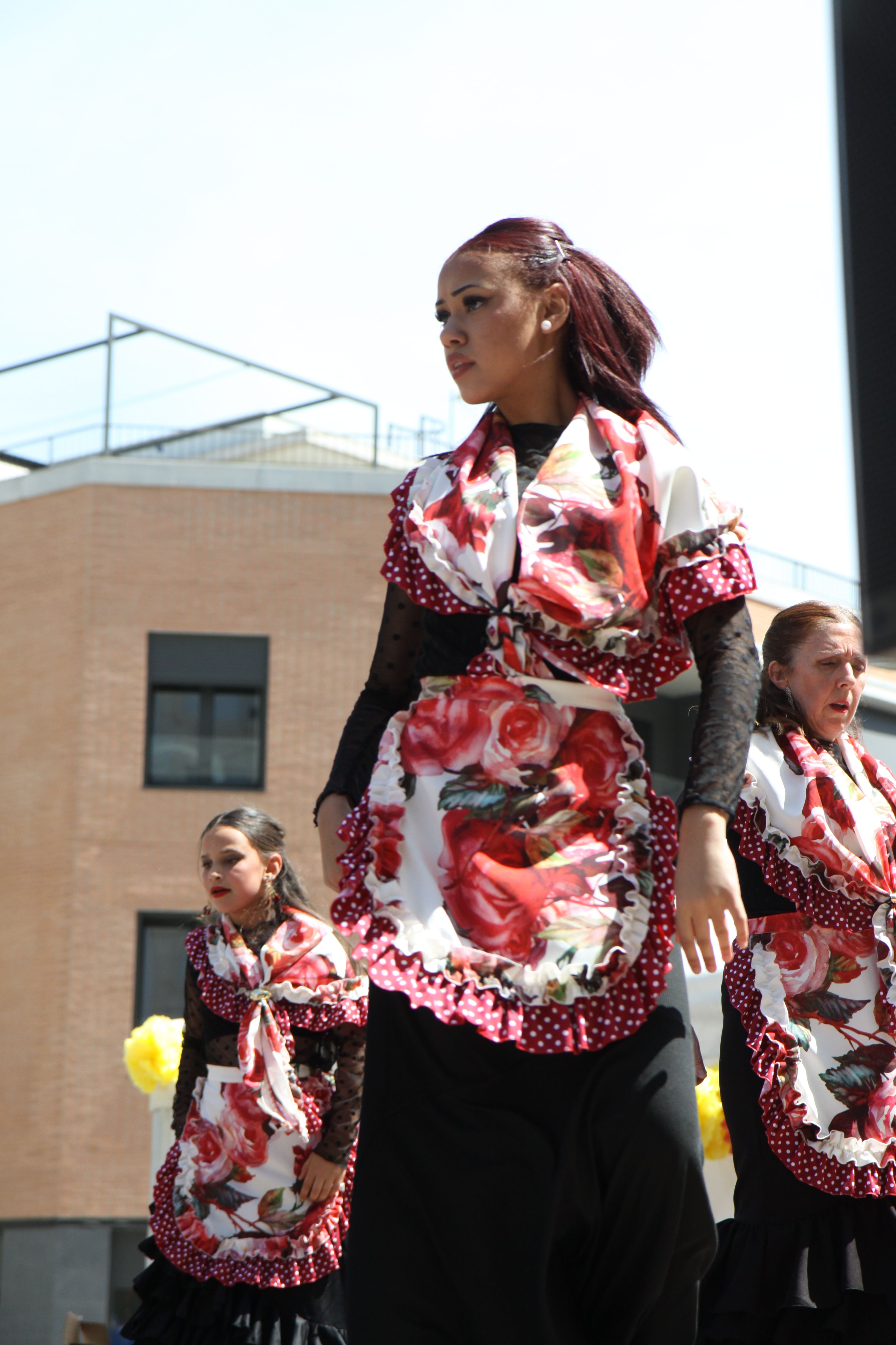 Ballada de flamenc durant la Fira d'Abril de Banús-Bonasort. Foto: Laia Jubany