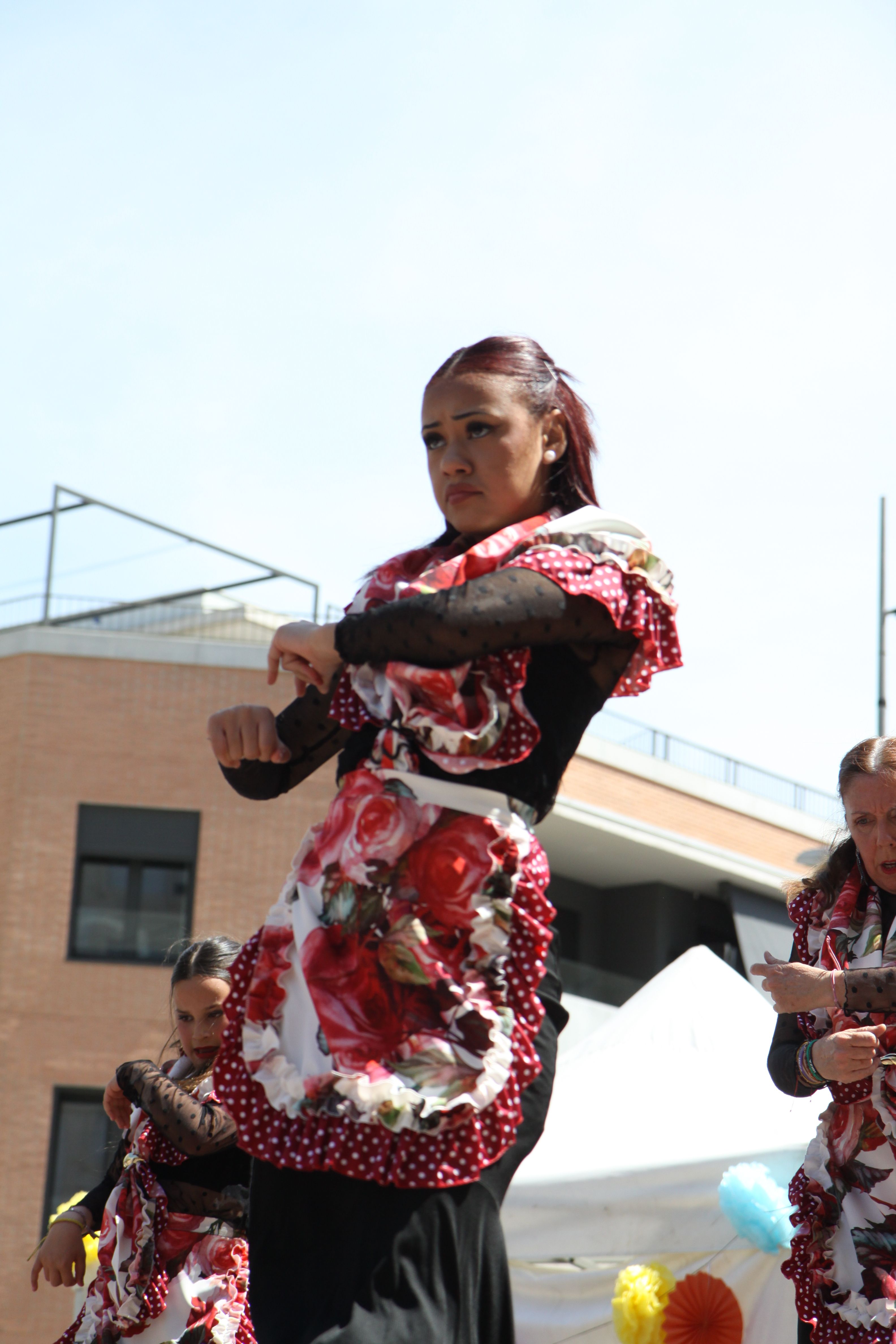Ballada de flamenc durant la Fira d'Abril de Banús-Bonasort. Foto: Laia Jubany