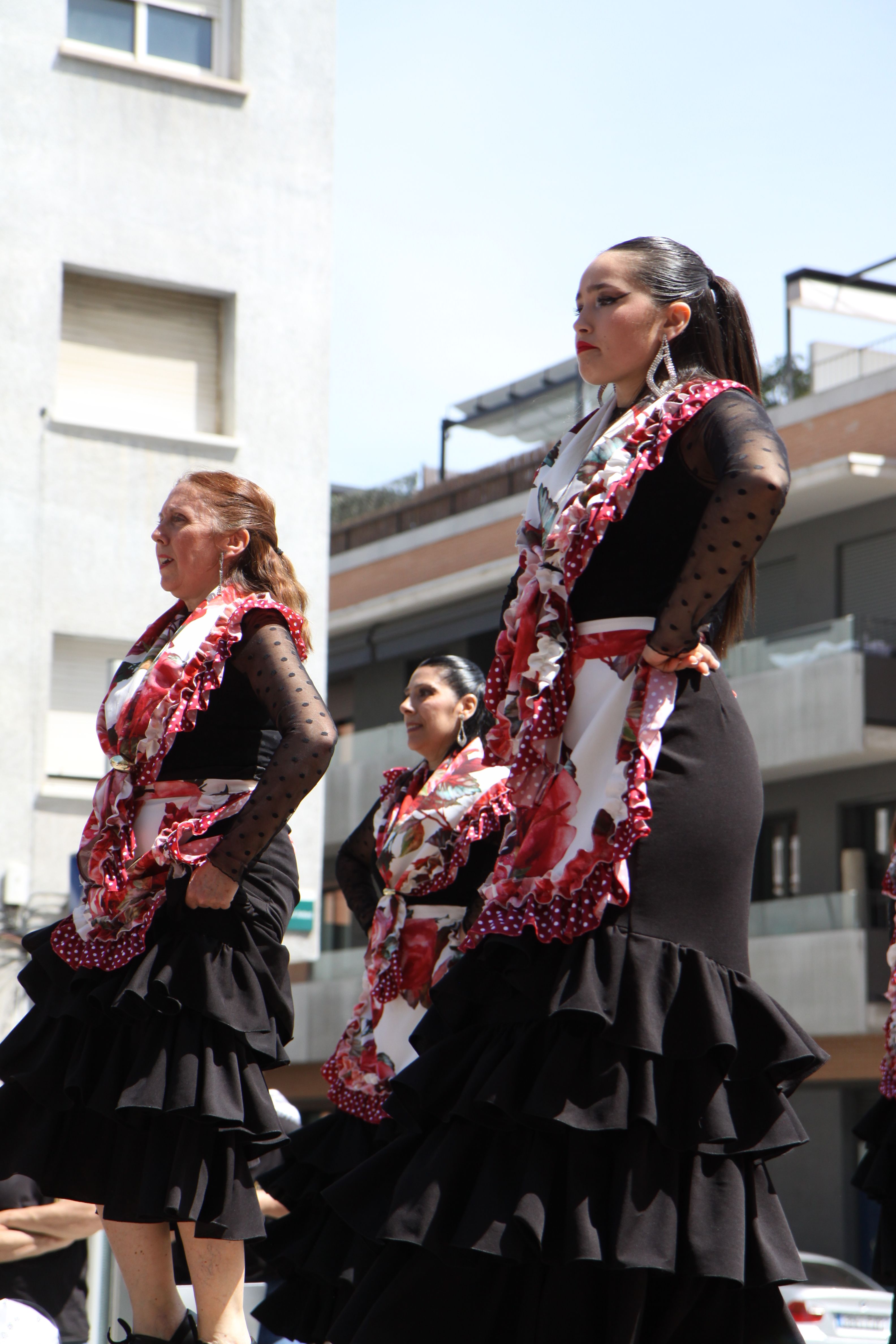 Ballada de flamenc durant la Fira d'Abril de Banús-Bonasort. Foto: Laia Jubany
