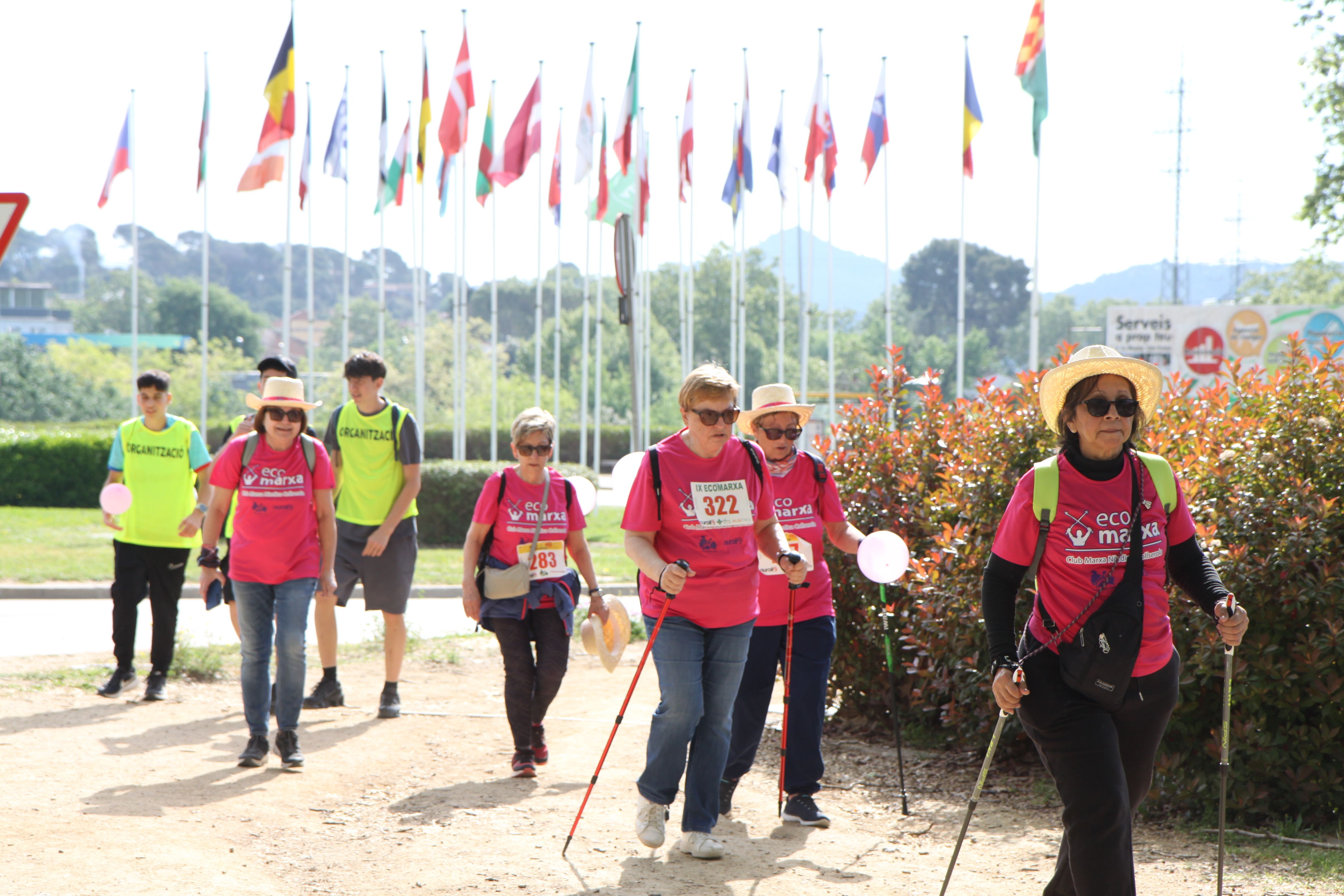 Més de 250 cerdanyolencs participen en la 10a ECOMARXA. Foto: Laia Jubany
