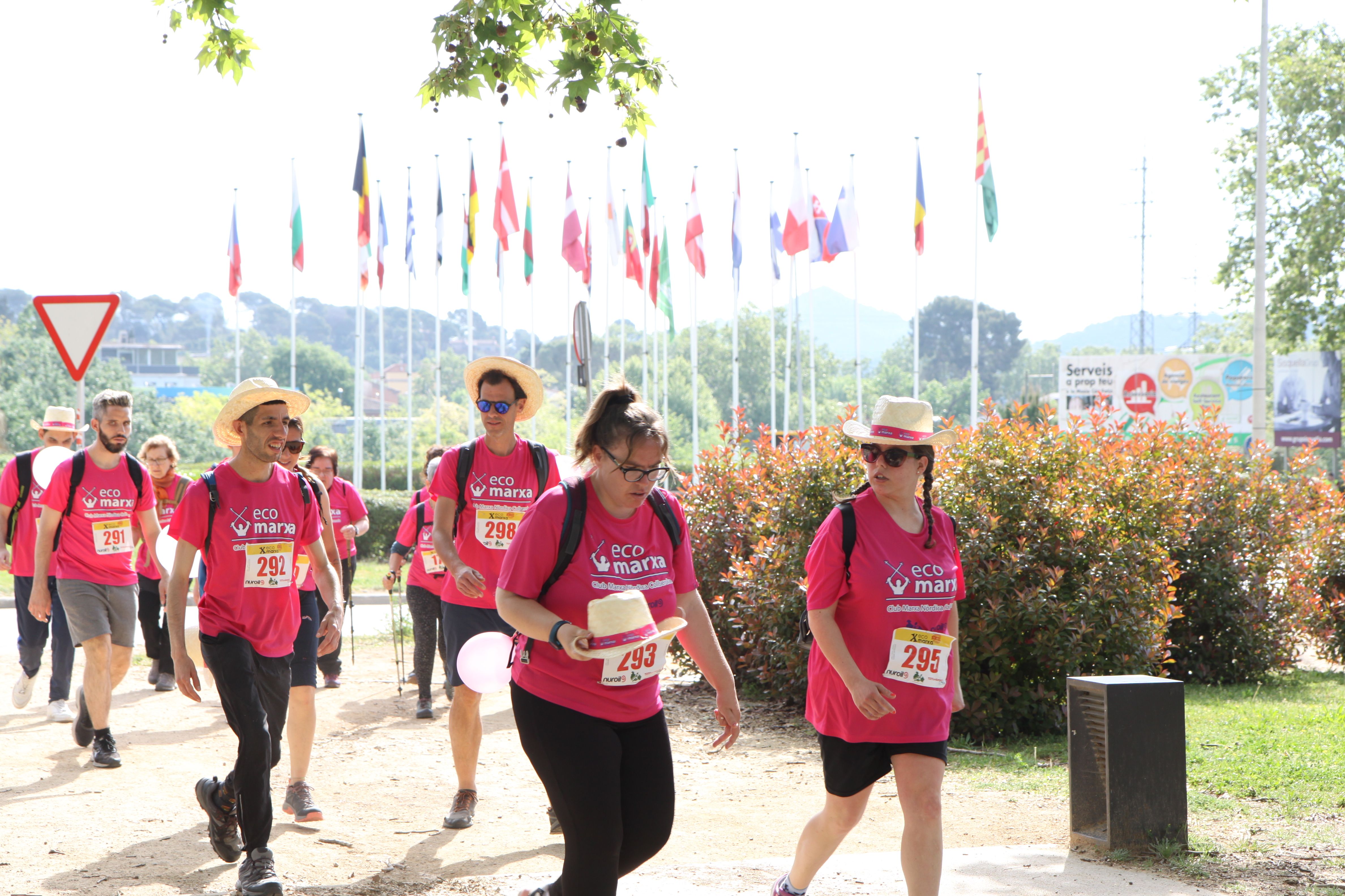 Més de 250 cerdanyolencs participen en la 10a ECOMARXA. Foto: Laia Jubany