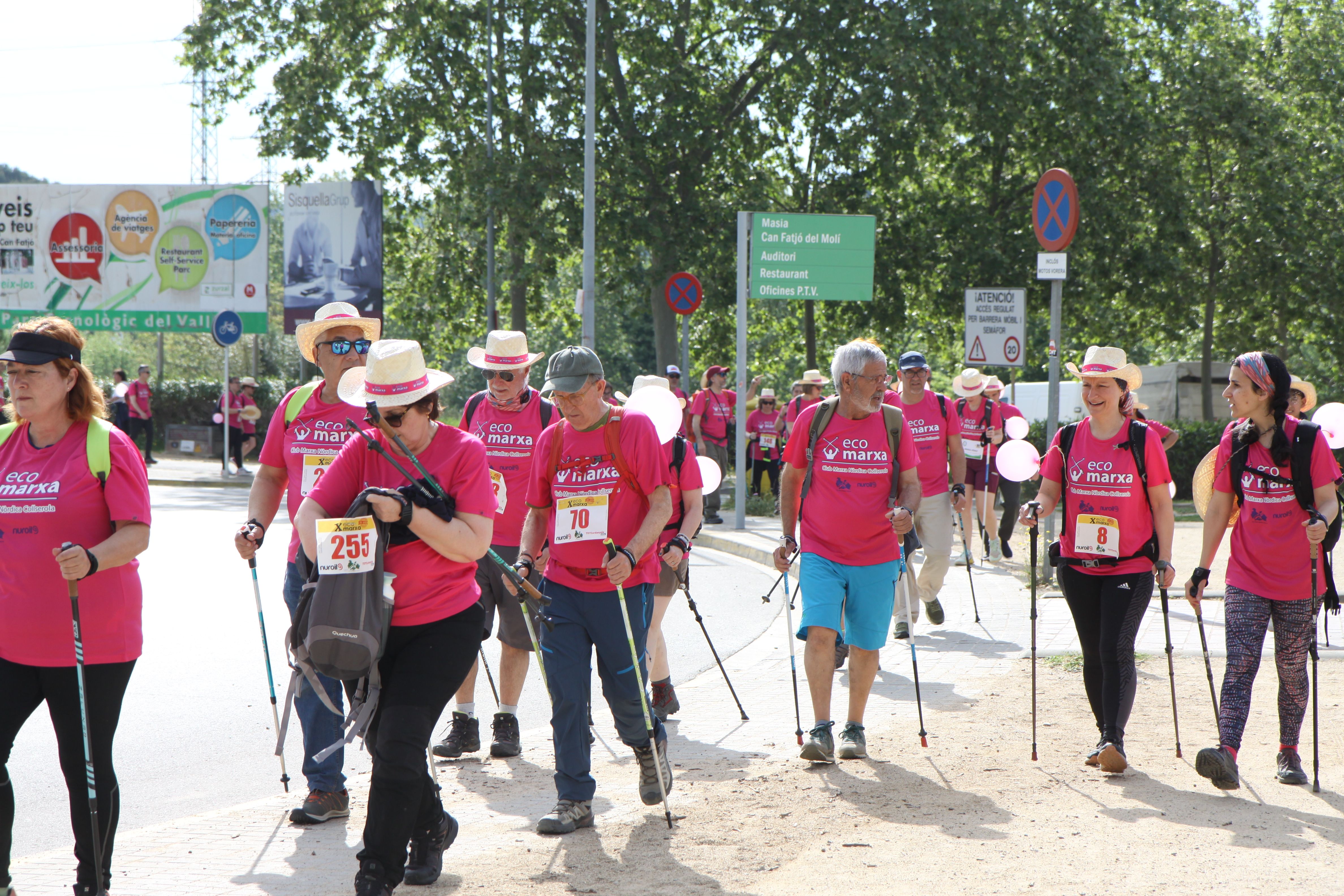 Més de 250 cerdanyolencs participen en la 10a ECOMARXA. Foto: Laia Jubany
