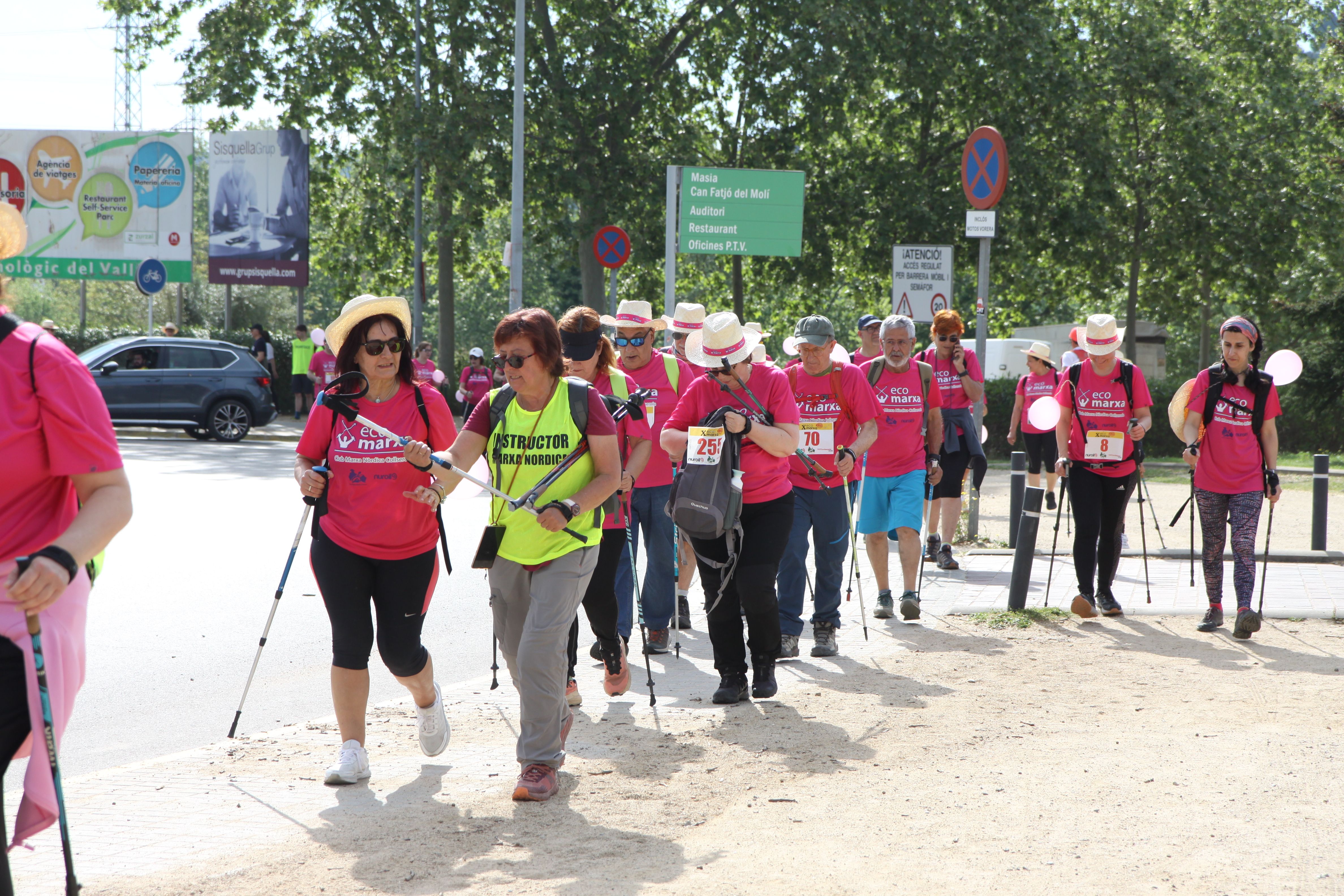 Més de 250 cerdanyolencs participen en la 10a ECOMARXA. Foto: Laia Jubany