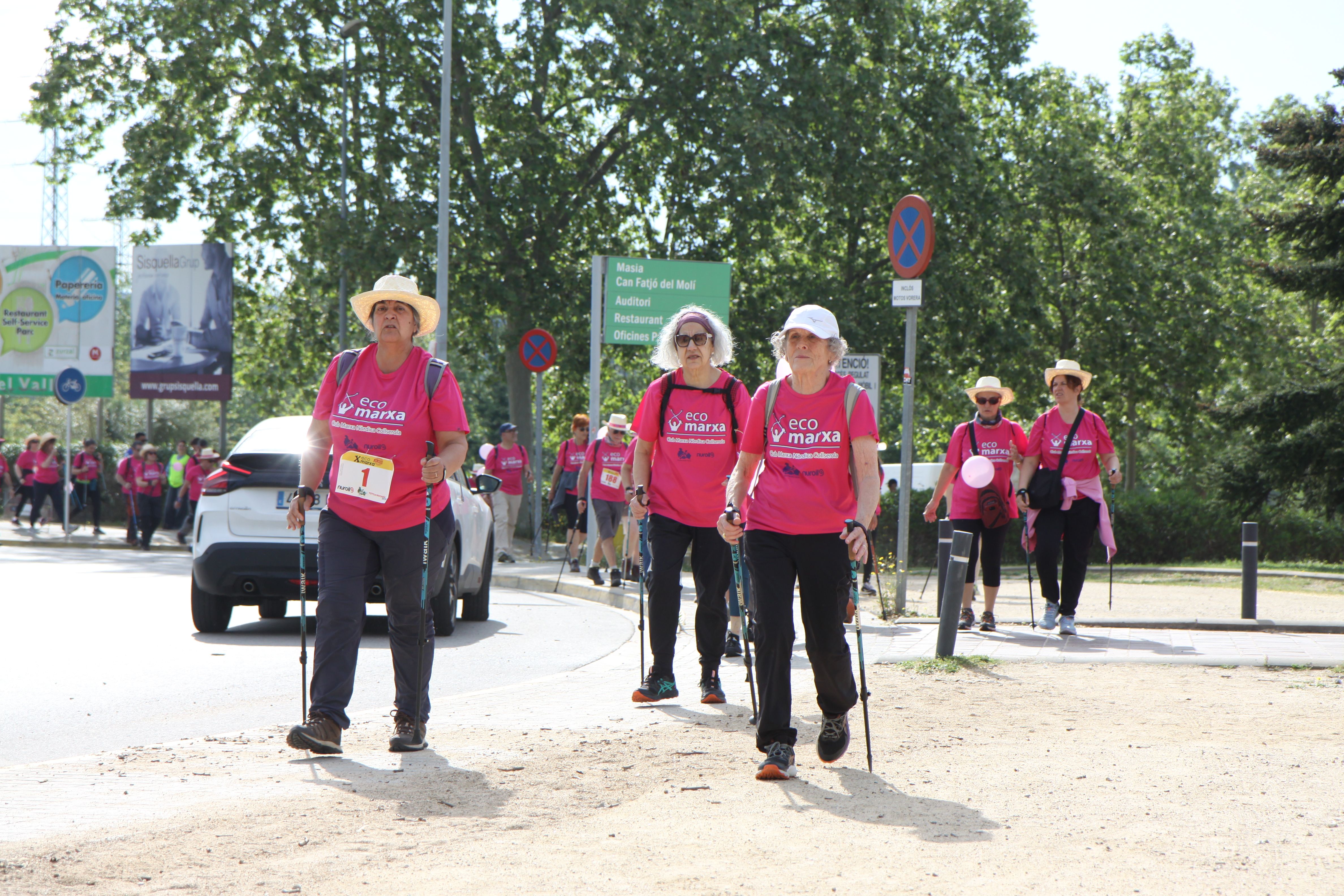 Més de 250 cerdanyolencs participen en la 10a ECOMARXA. Foto: Laia Jubany