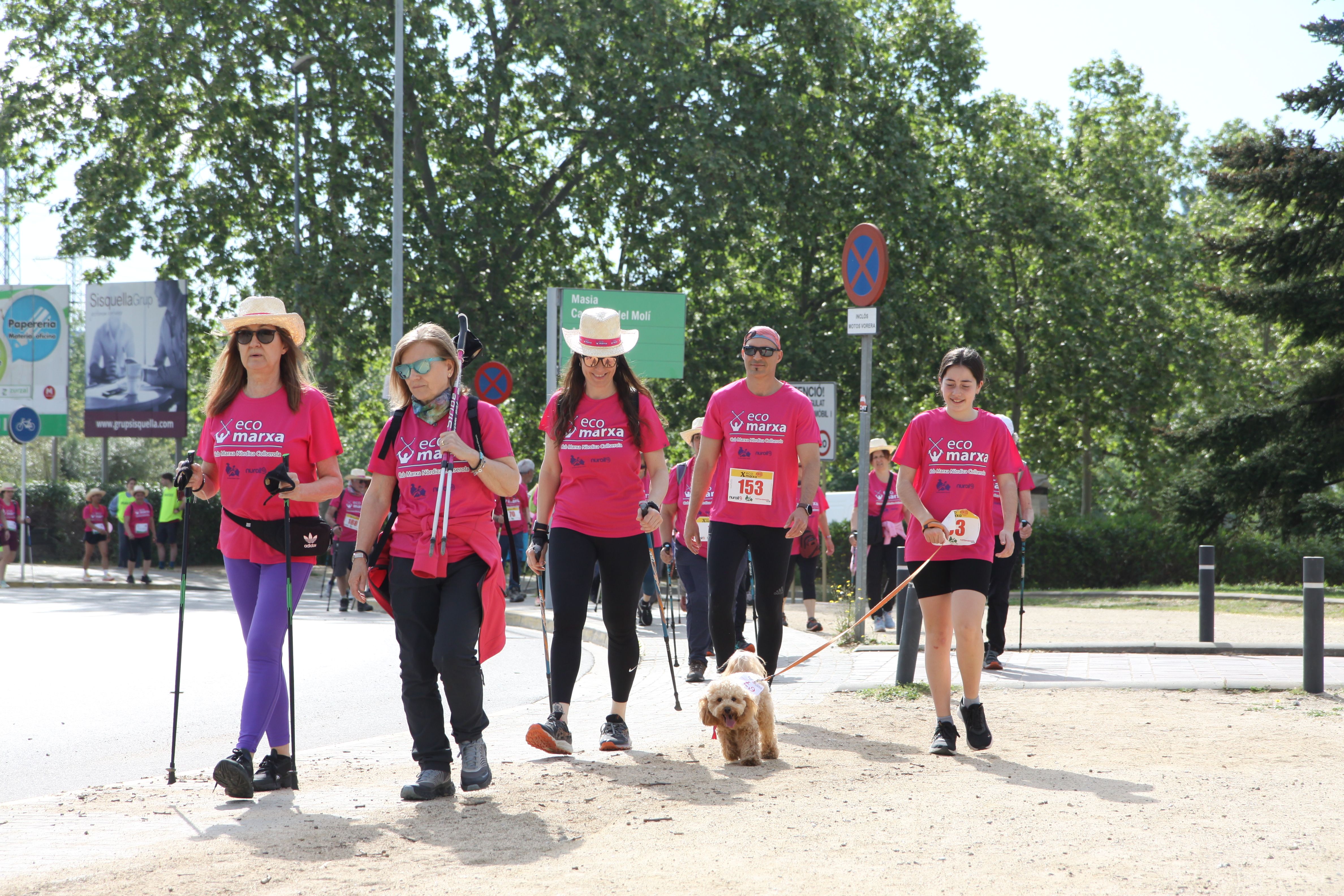 Més de 250 cerdanyolencs participen en la 10a ECOMARXA. Foto: Laia Jubany