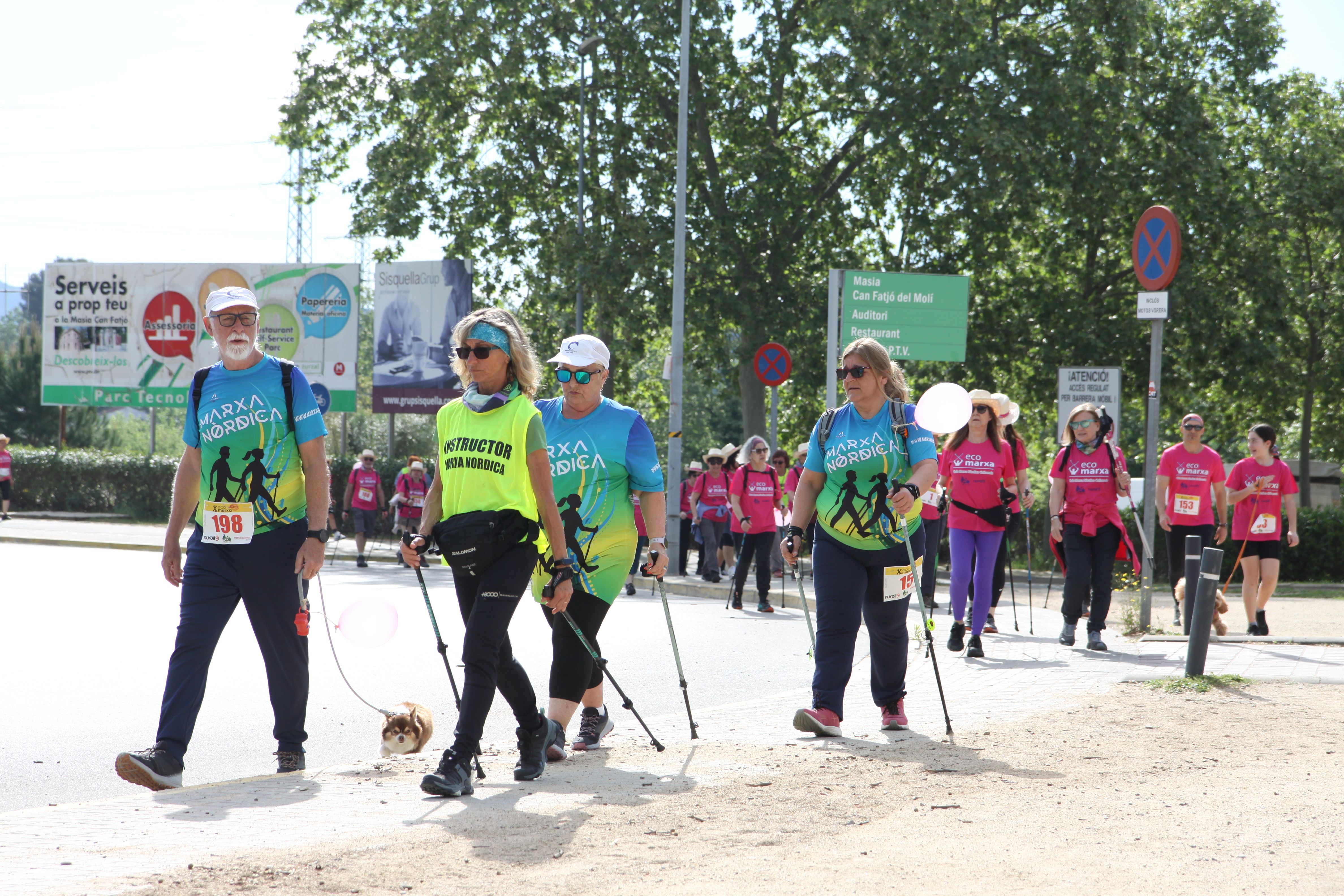Més de 250 cerdanyolencs participen en la 10a ECOMARXA. Foto: Laia Jubany