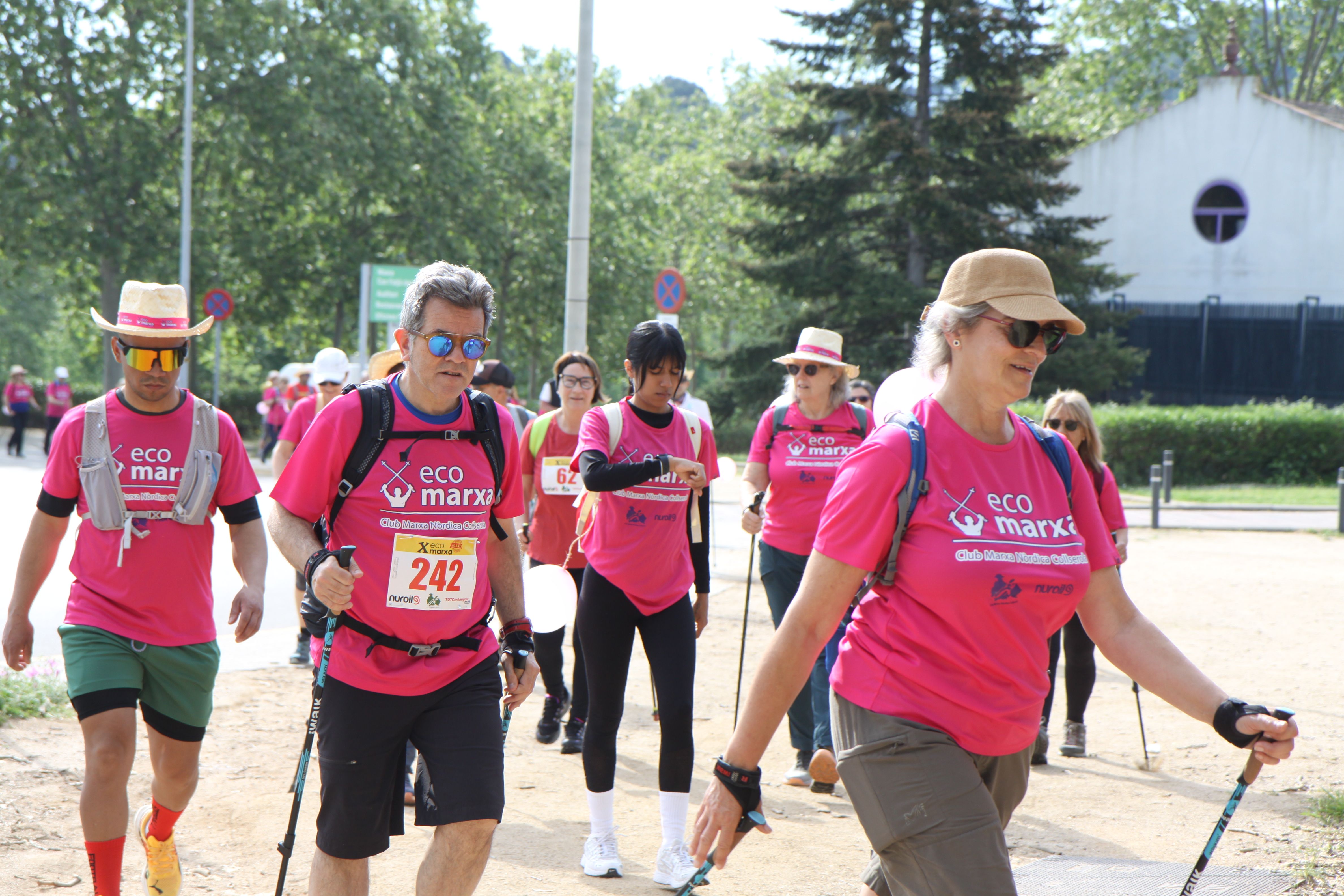 Més de 250 cerdanyolencs participen en la 10a ECOMARXA. Foto: Laia Jubany