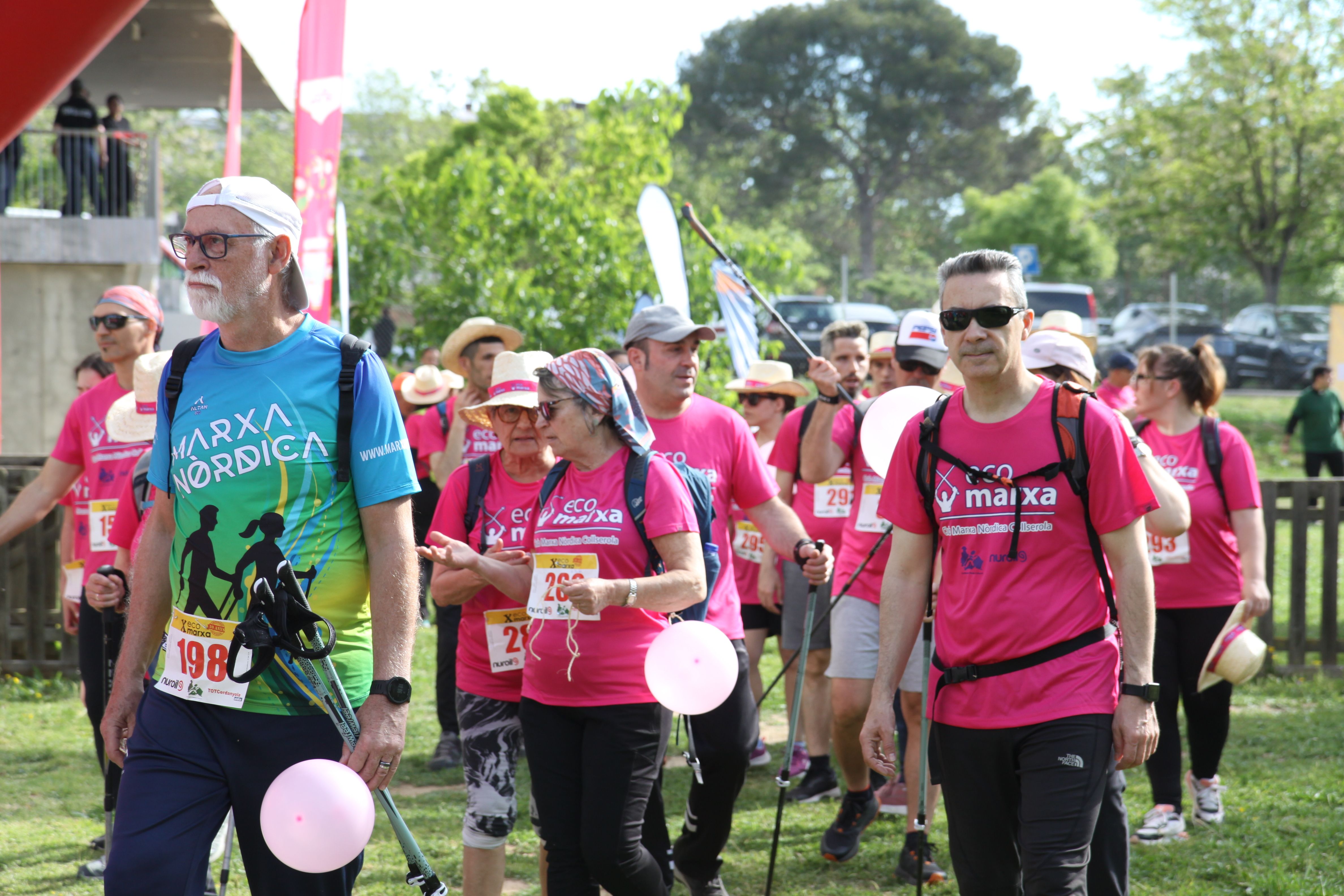 Més de 250 cerdanyolencs participen en la 10a ECOMARXA. Foto: Laia Jubany