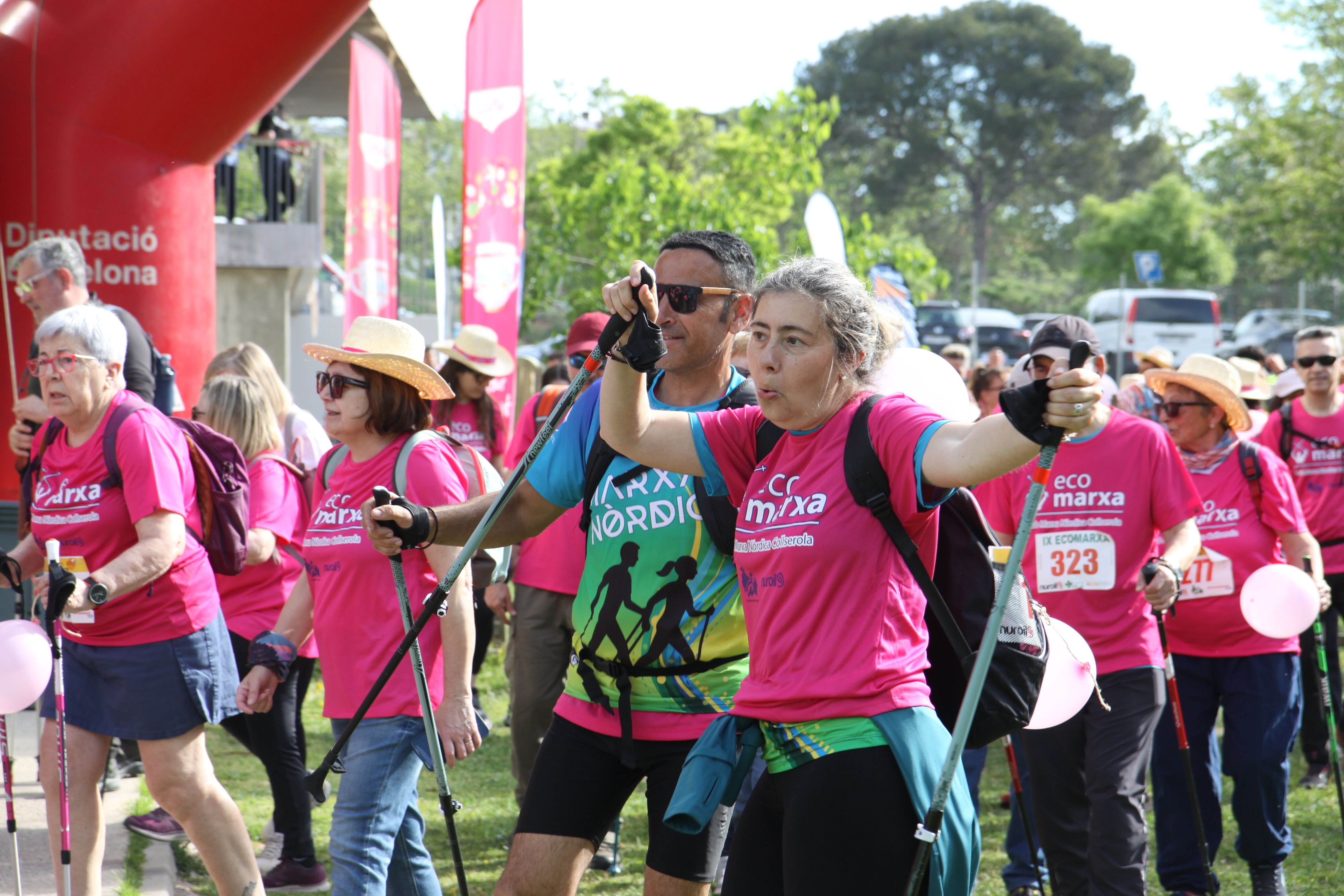 Més de 250 cerdanyolencs participen en la 10a ECOMARXA. Foto: Laia Jubany