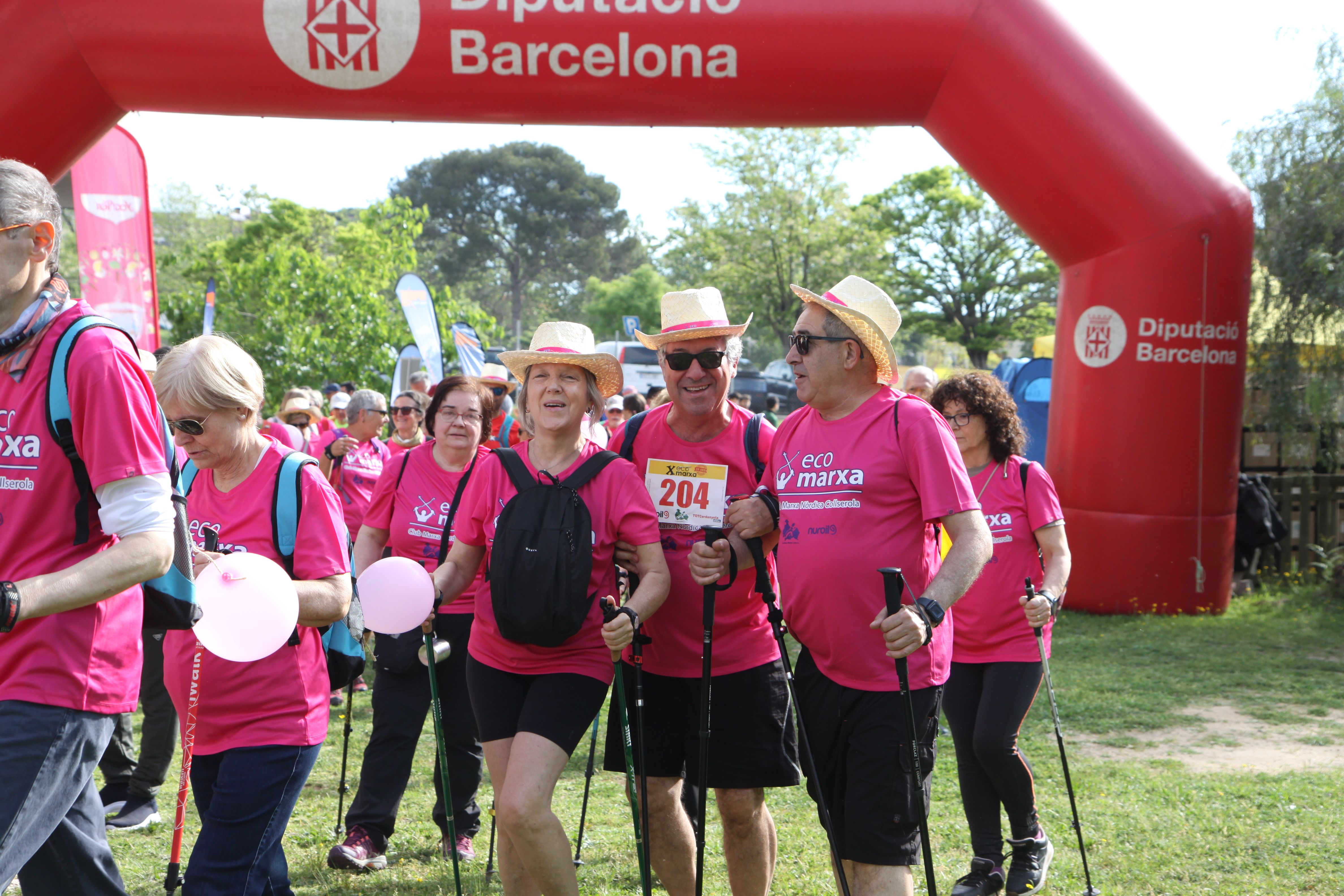 Més de 250 cerdanyolencs participen en la 10a ECOMARXA. Foto: Laia Jubany