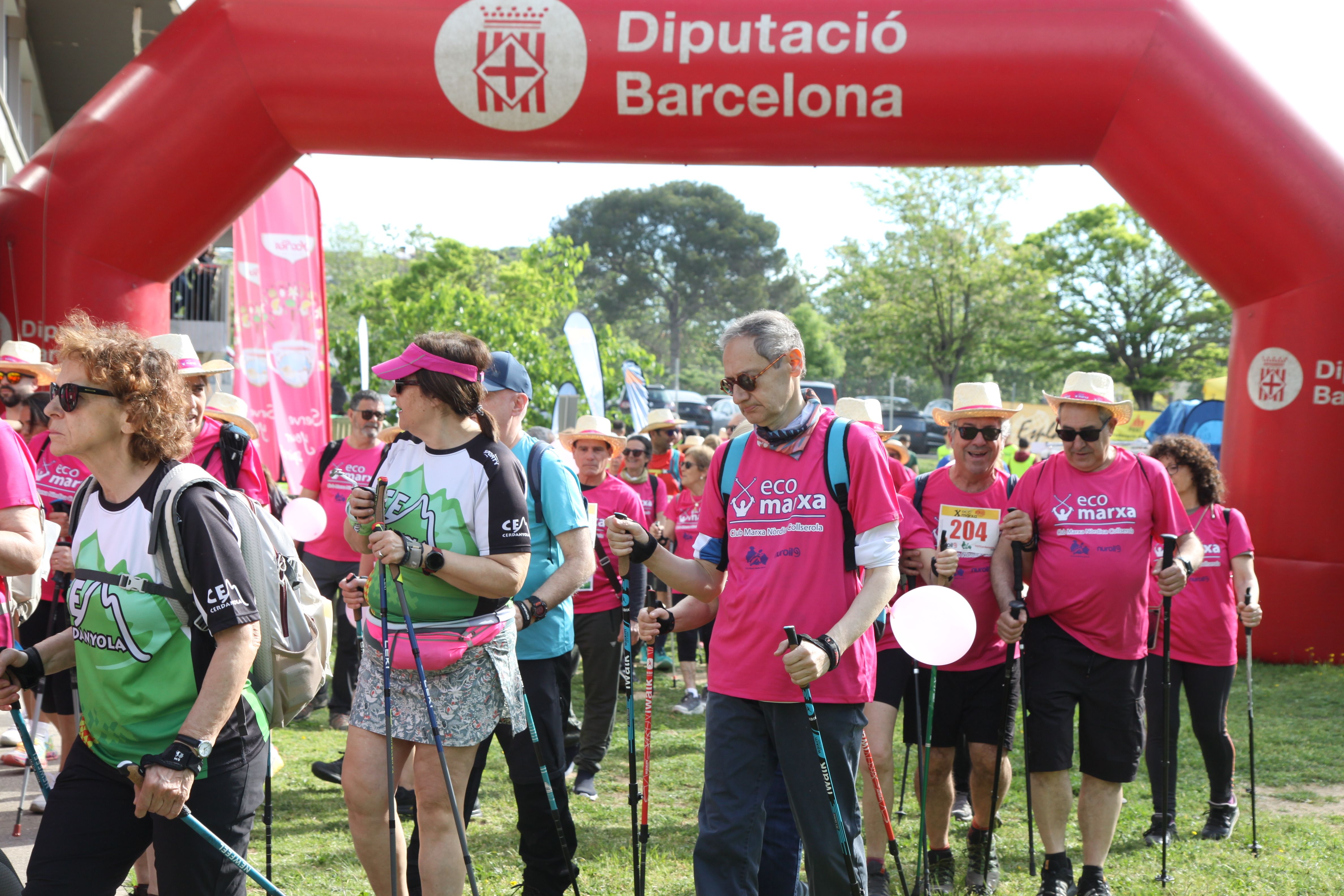 Més de 250 cerdanyolencs participen en la 10a ECOMARXA. Foto: Laia Jubany
