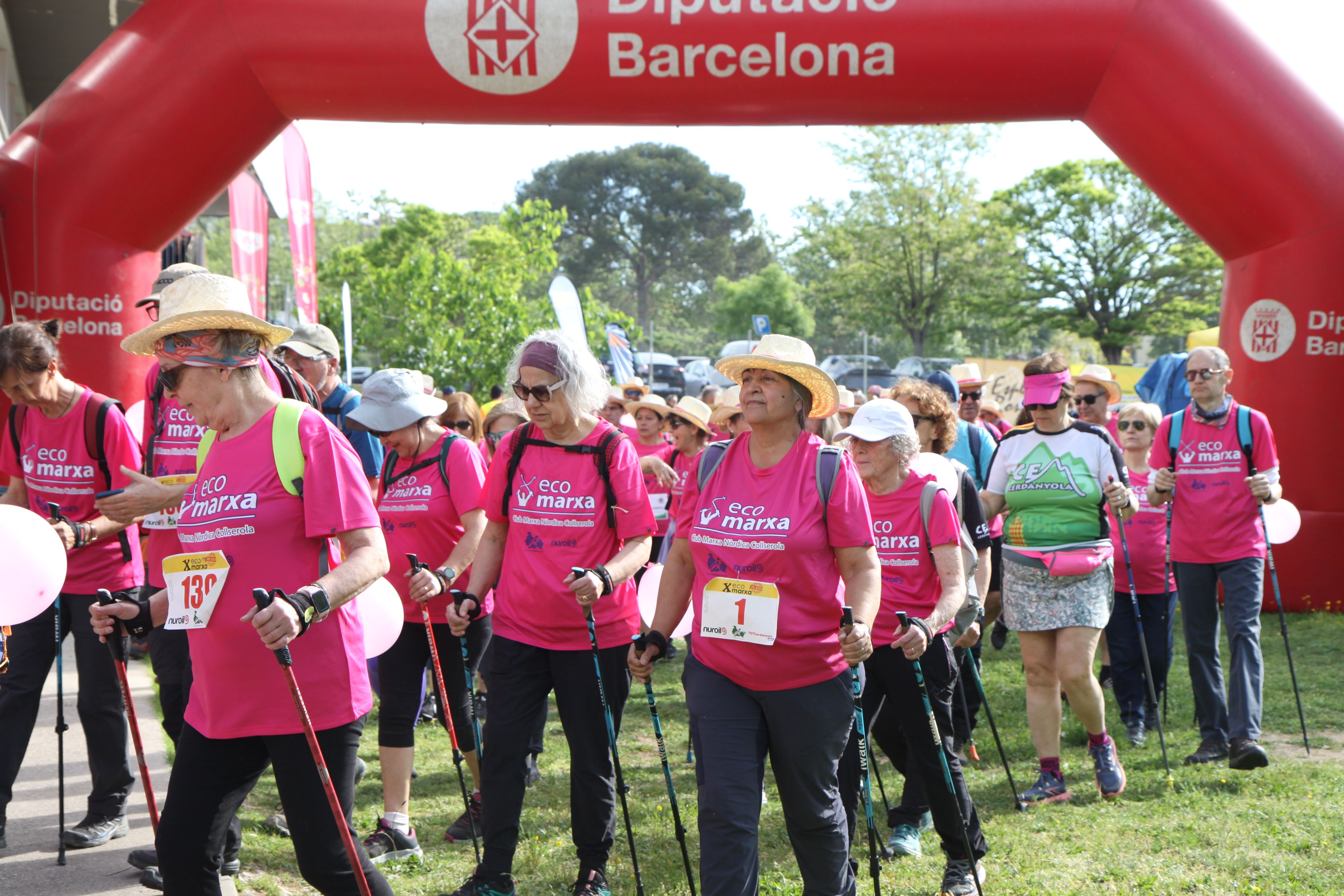 Més de 250 cerdanyolencs participen en la 10a ECOMARXA. Foto: Laia Jubany