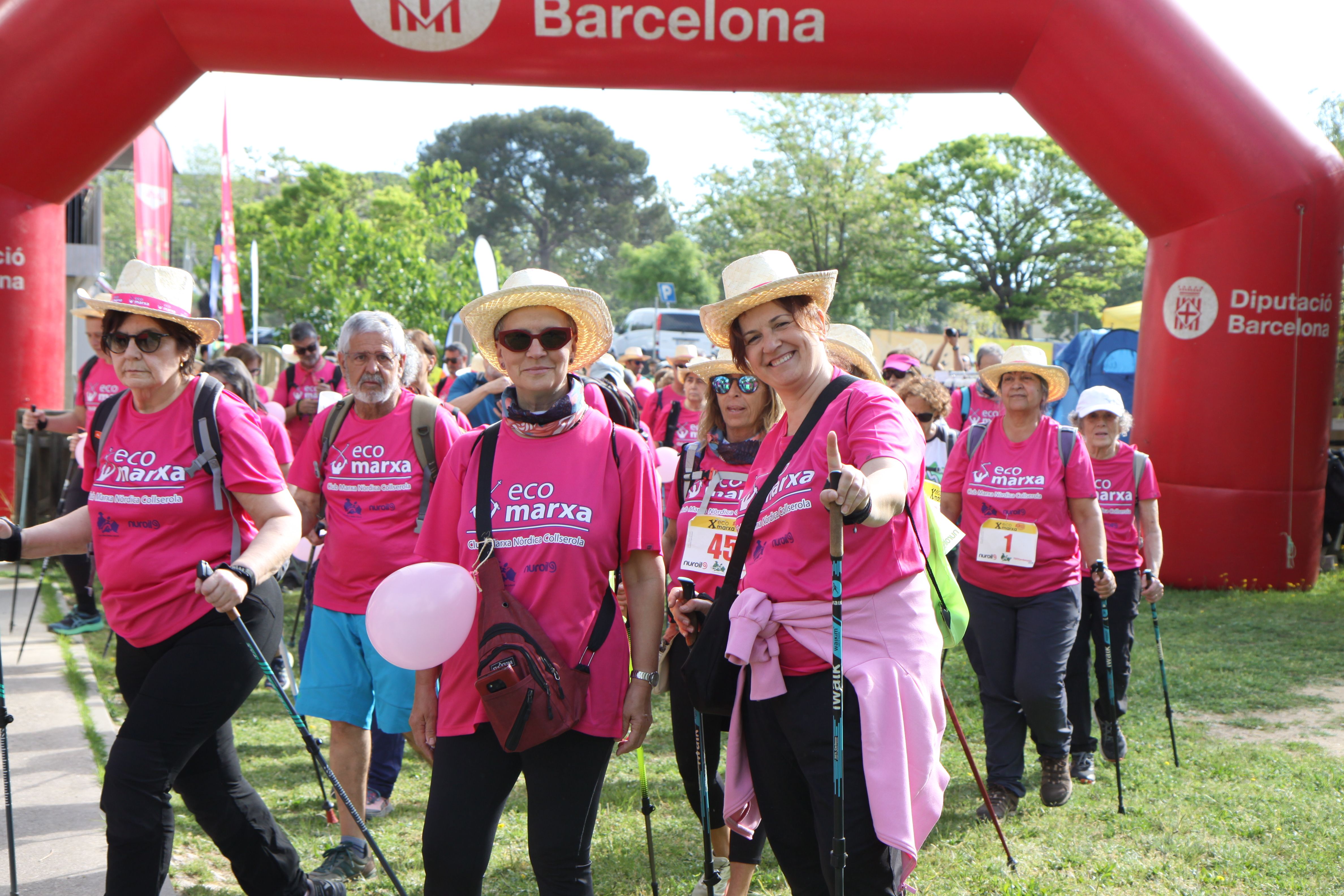 Més de 250 cerdanyolencs participen en la 10a ECOMARXA. Foto: Laia Jubany
