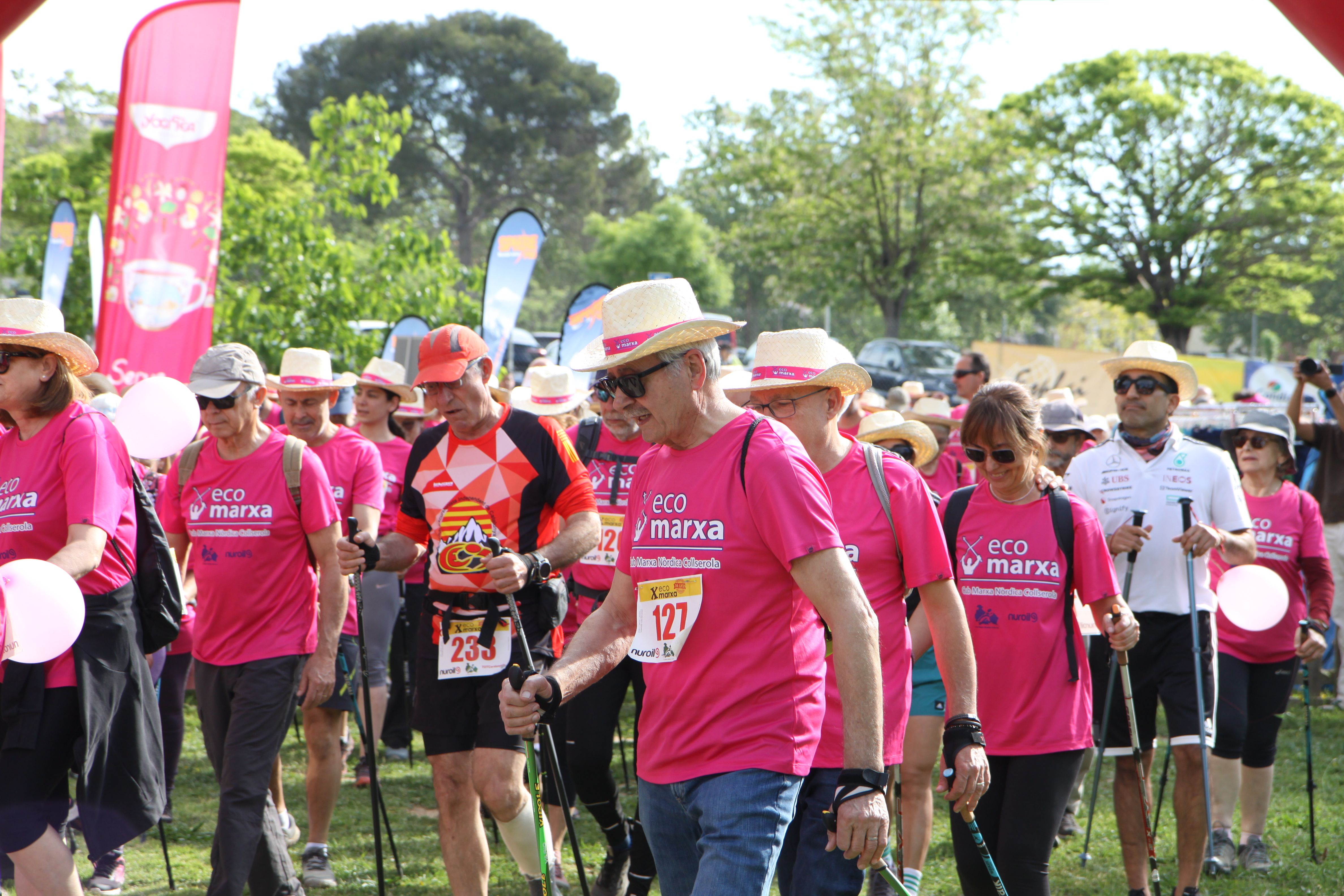 Més de 250 cerdanyolencs participen en la 10a ECOMARXA. Foto: Laia Jubany