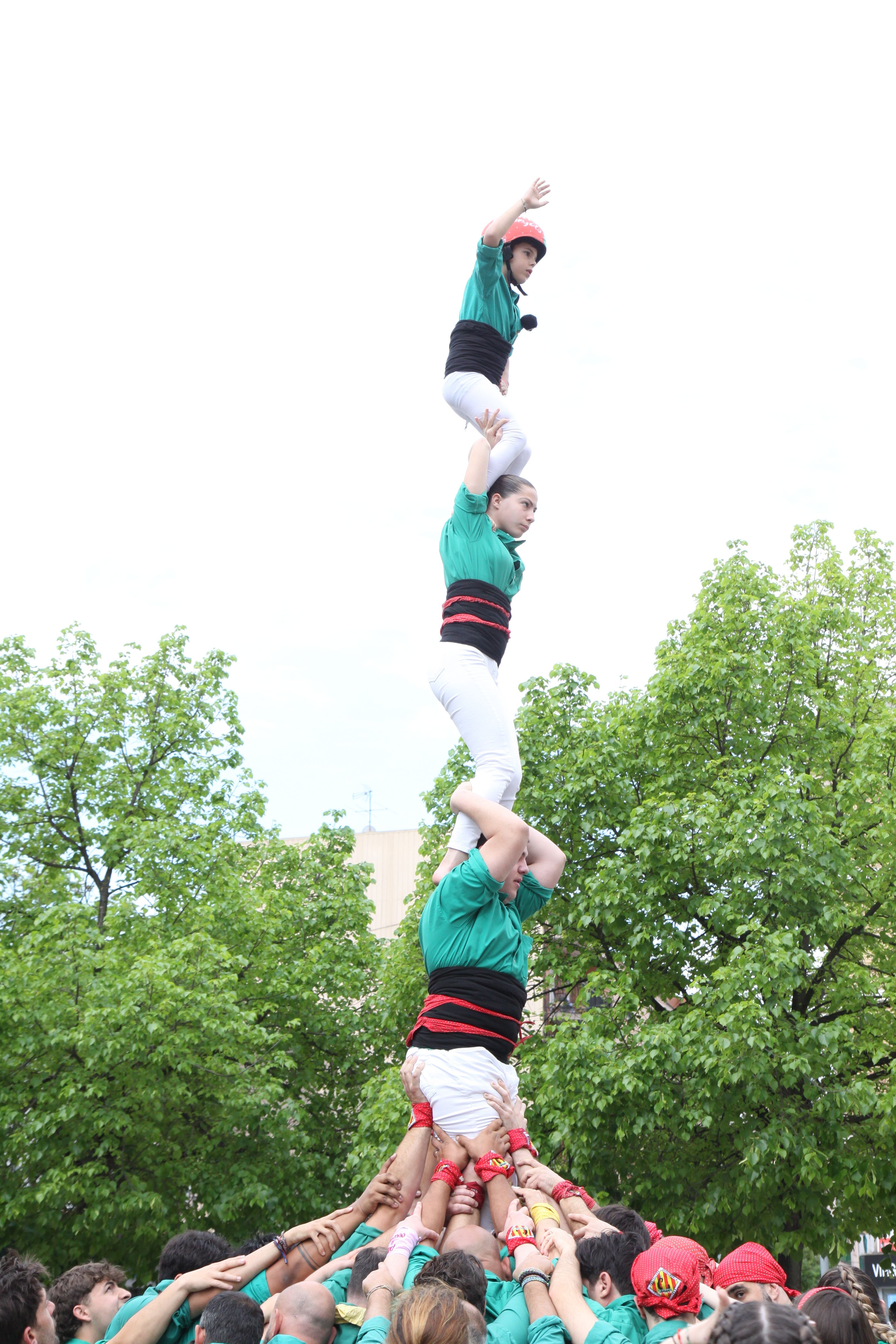 Pilar de 4 de Cerdanyola. Foto: Laia Jubany