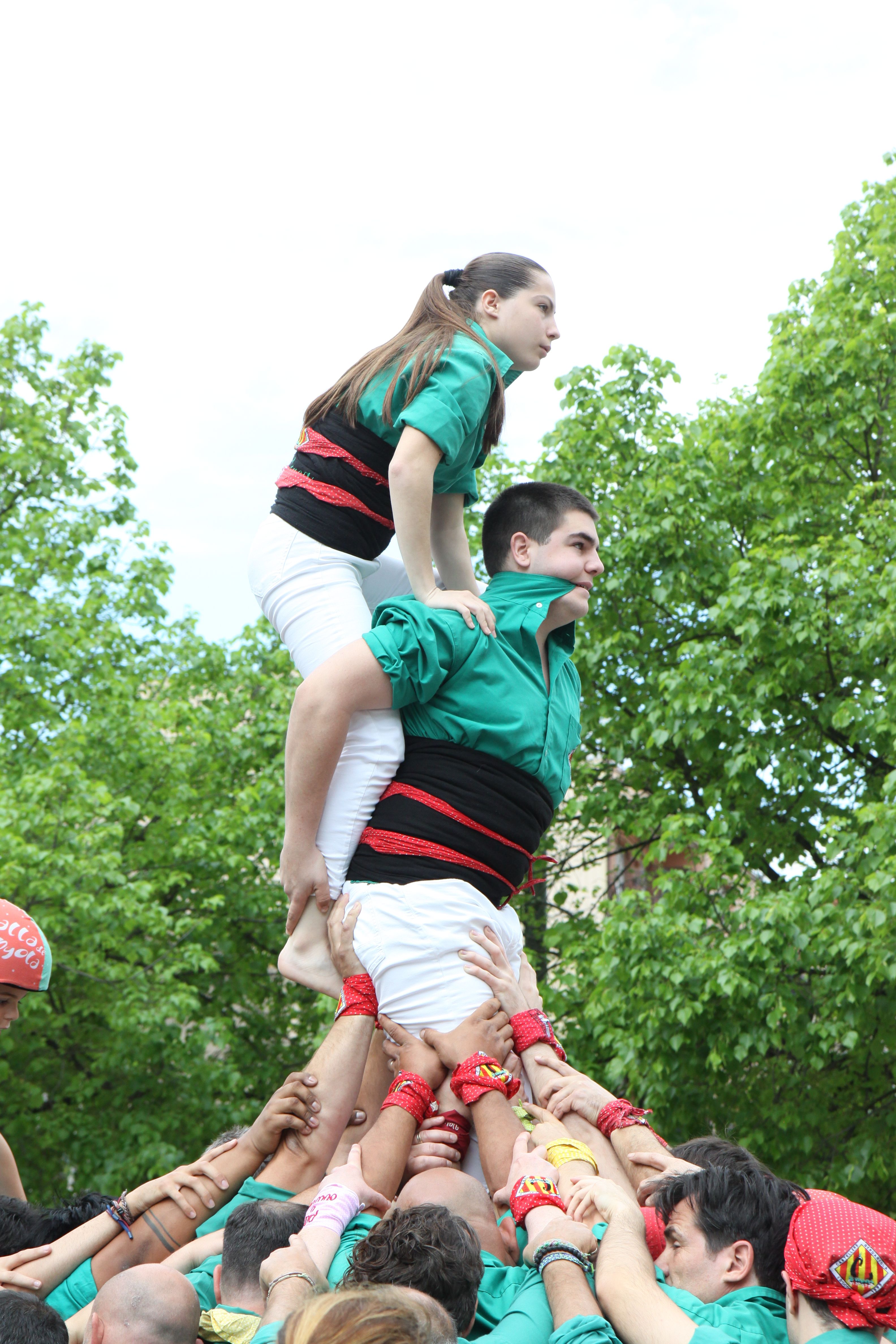 Pilar de 4 de Cerdanyola. Foto: Laia Jubany