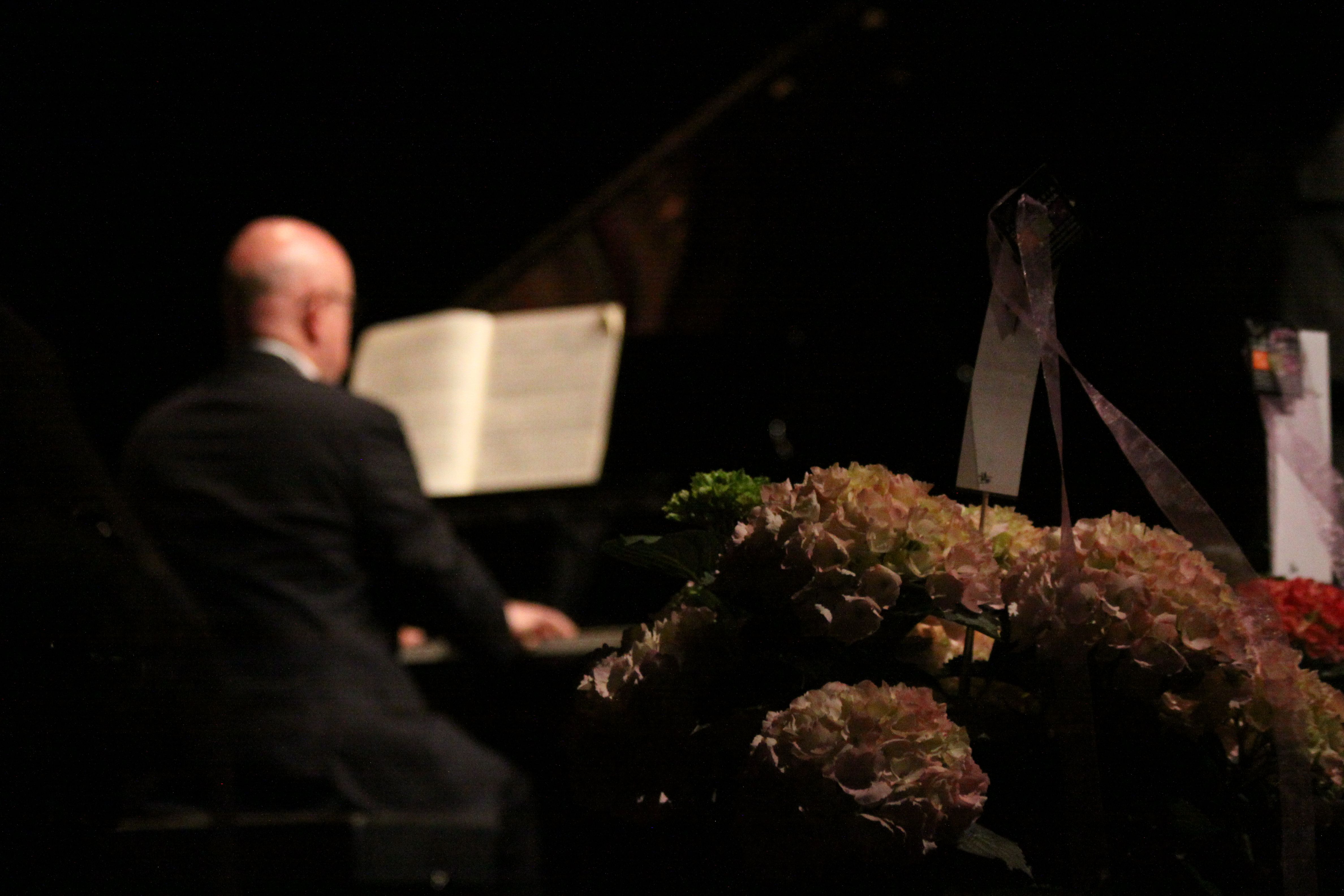 Albert Guinovart al piano. Foto: Laia Jubany