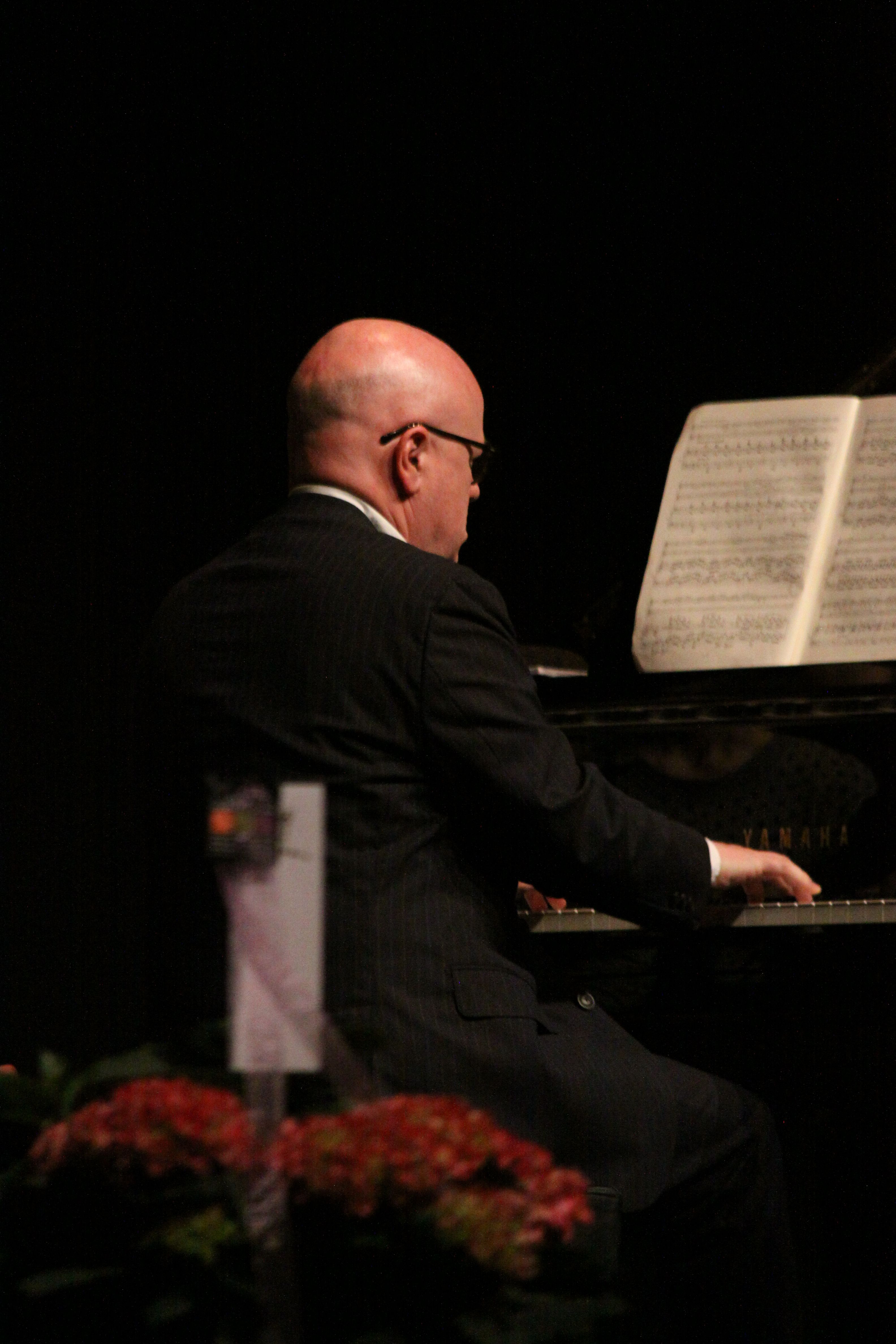 Albert Guinovart al piano. Foto: Laia Jubany