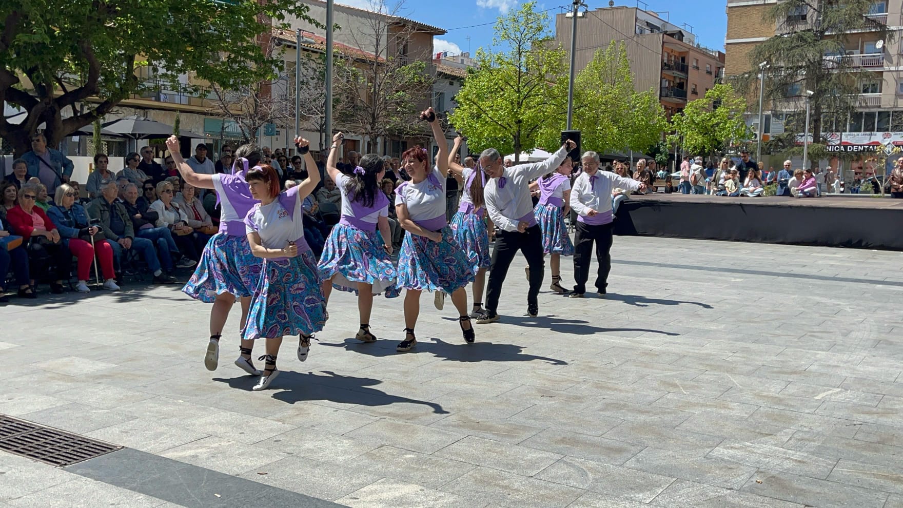 La colla de Gitanes i Antics Dansaires a la Roda de Gitanes 2025. FOTO: Cedida colla gitanes