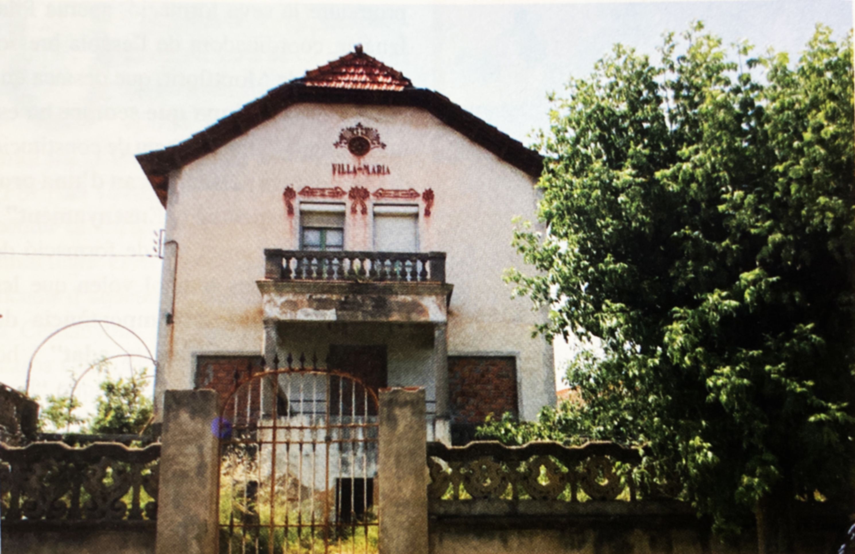 Vista de “Villa María”, a Montflorit, una de les ocupacions del 2007, en aquest cas amb ús principal d’habitatge. FOTO: Arxiu Cerdanyola al Dia