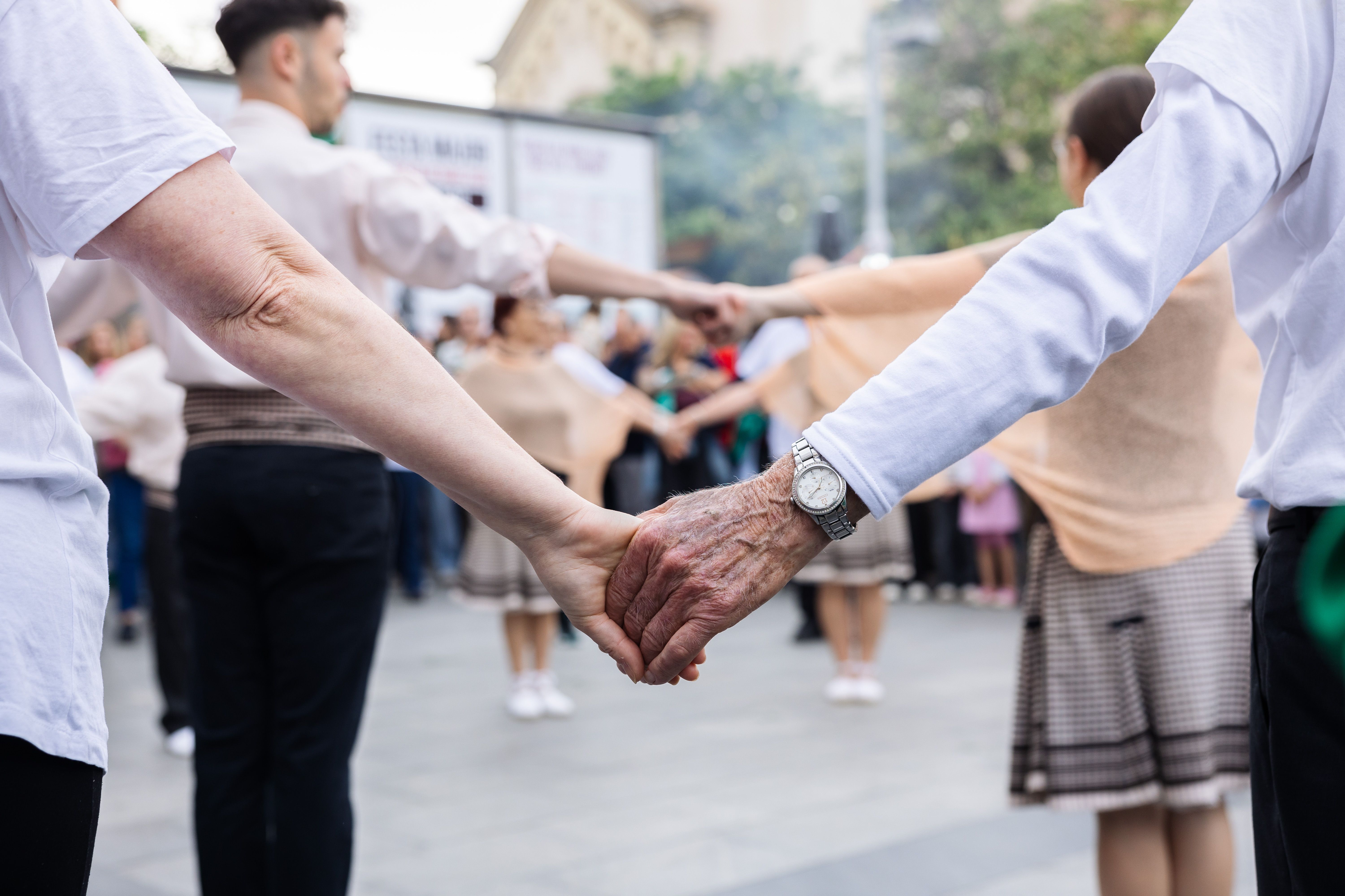 Les sardanes sorprenen amb coreografies contemporànies. FOTO: Arnau Padilla