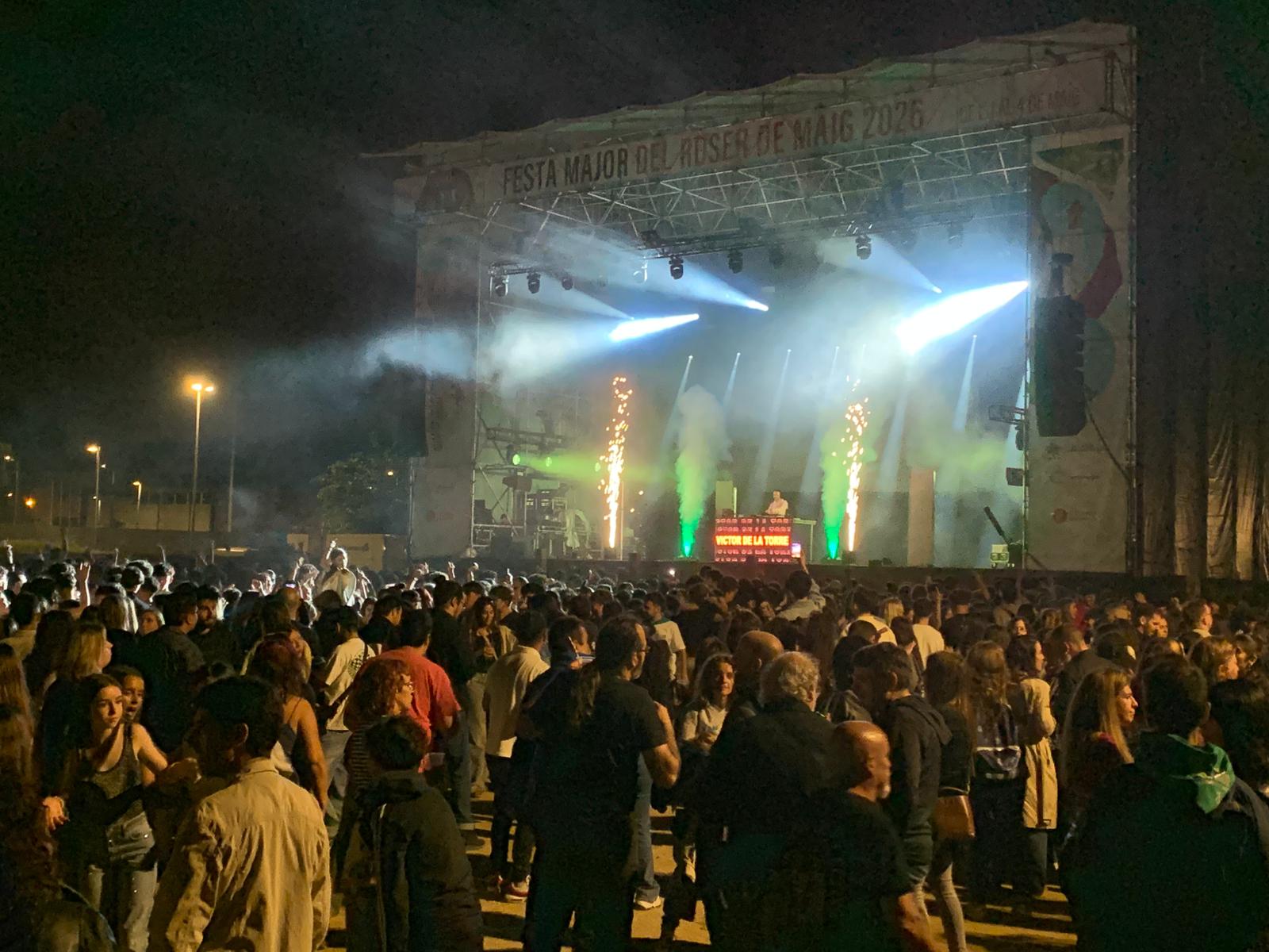 L'agressió es va produir a la zona de les barraques durant la Nit Jove, de divendres a dissabte a la matinada. FOTO: Judit Josa