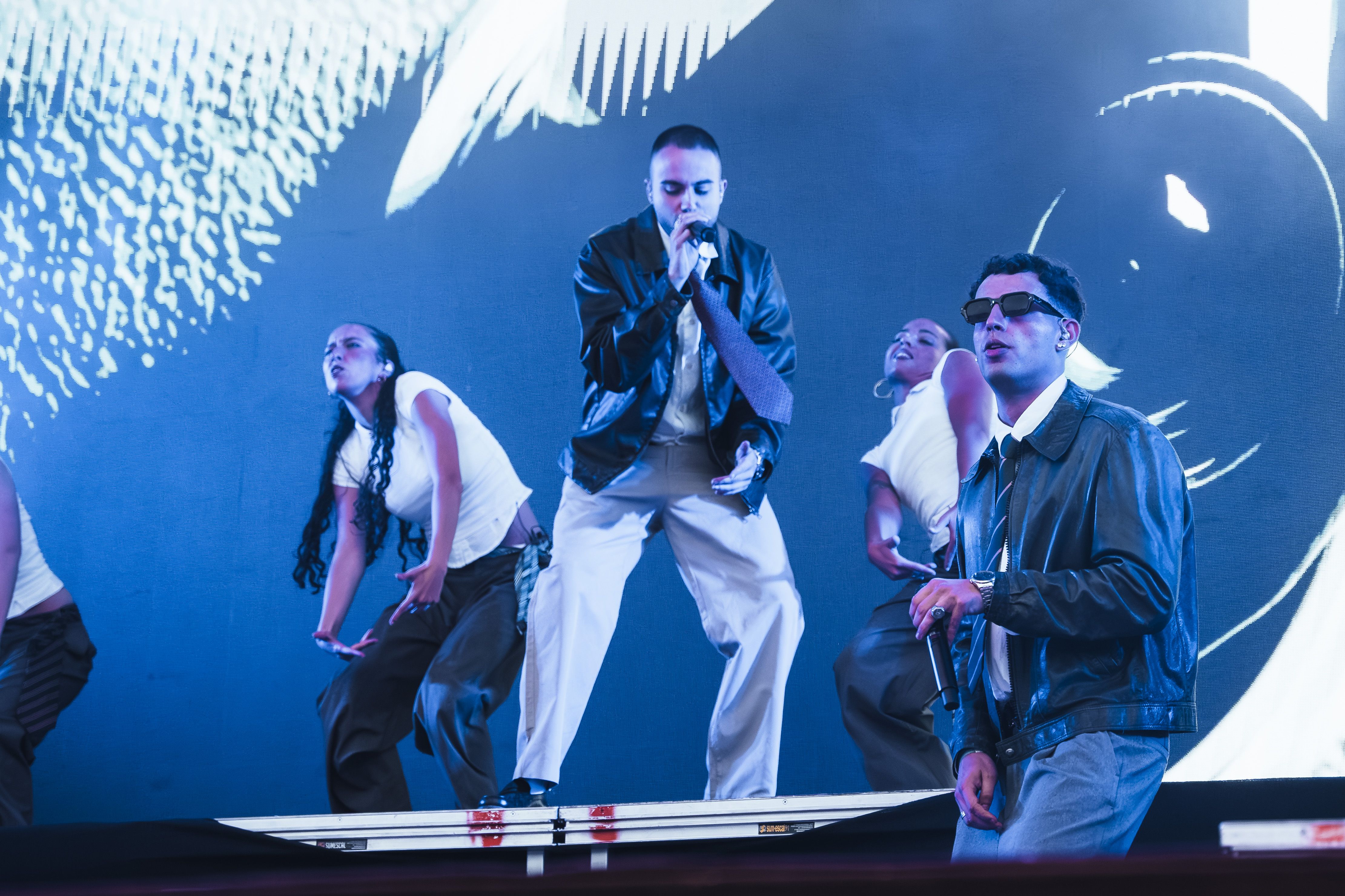 Veus i coreografies es combinen en un dels temes més corejats de la nit. FOTO: Mauri Blázquez